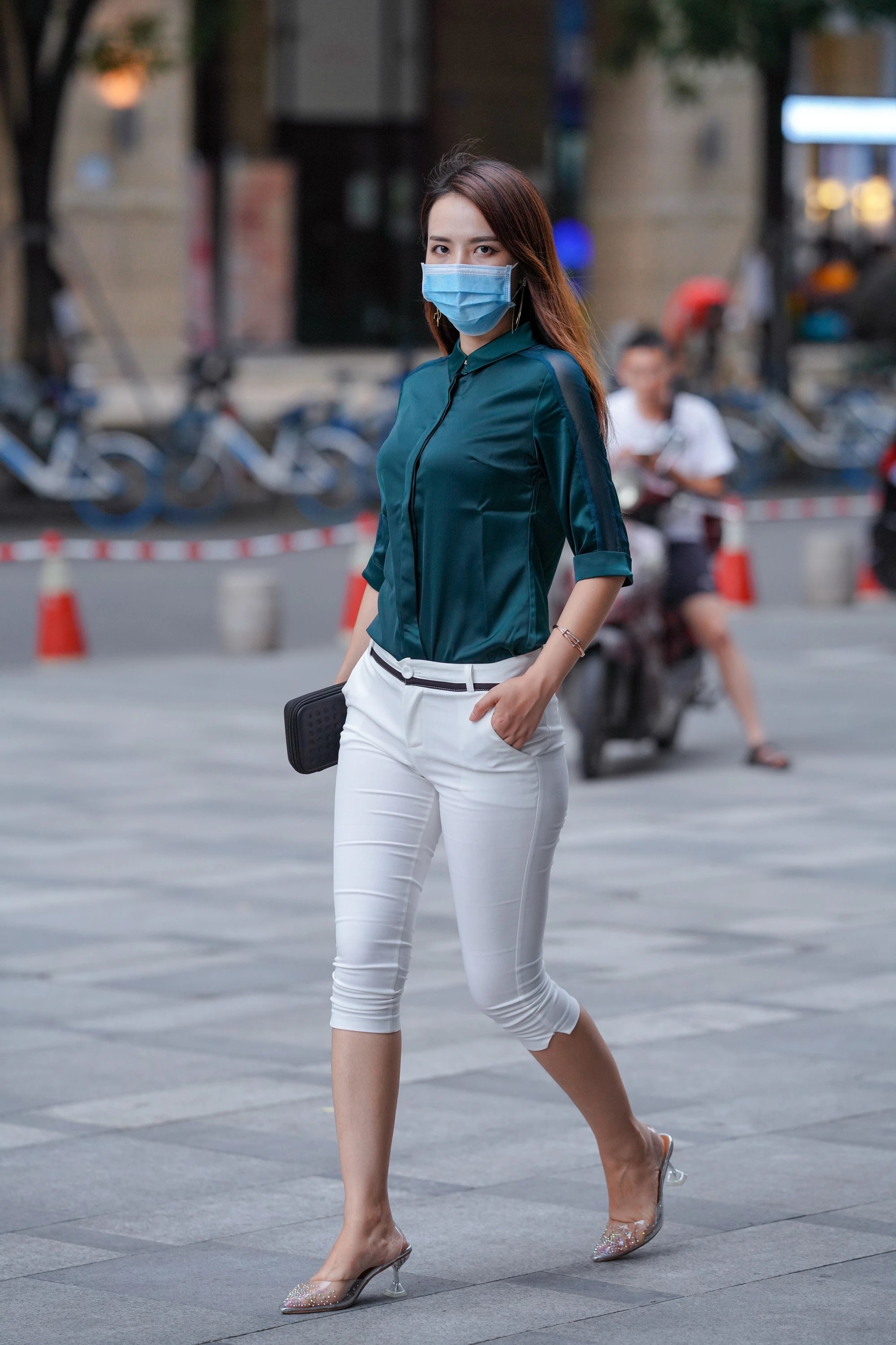  魔镜街拍,,美女,街拍,写真套图,神楽坂真冬