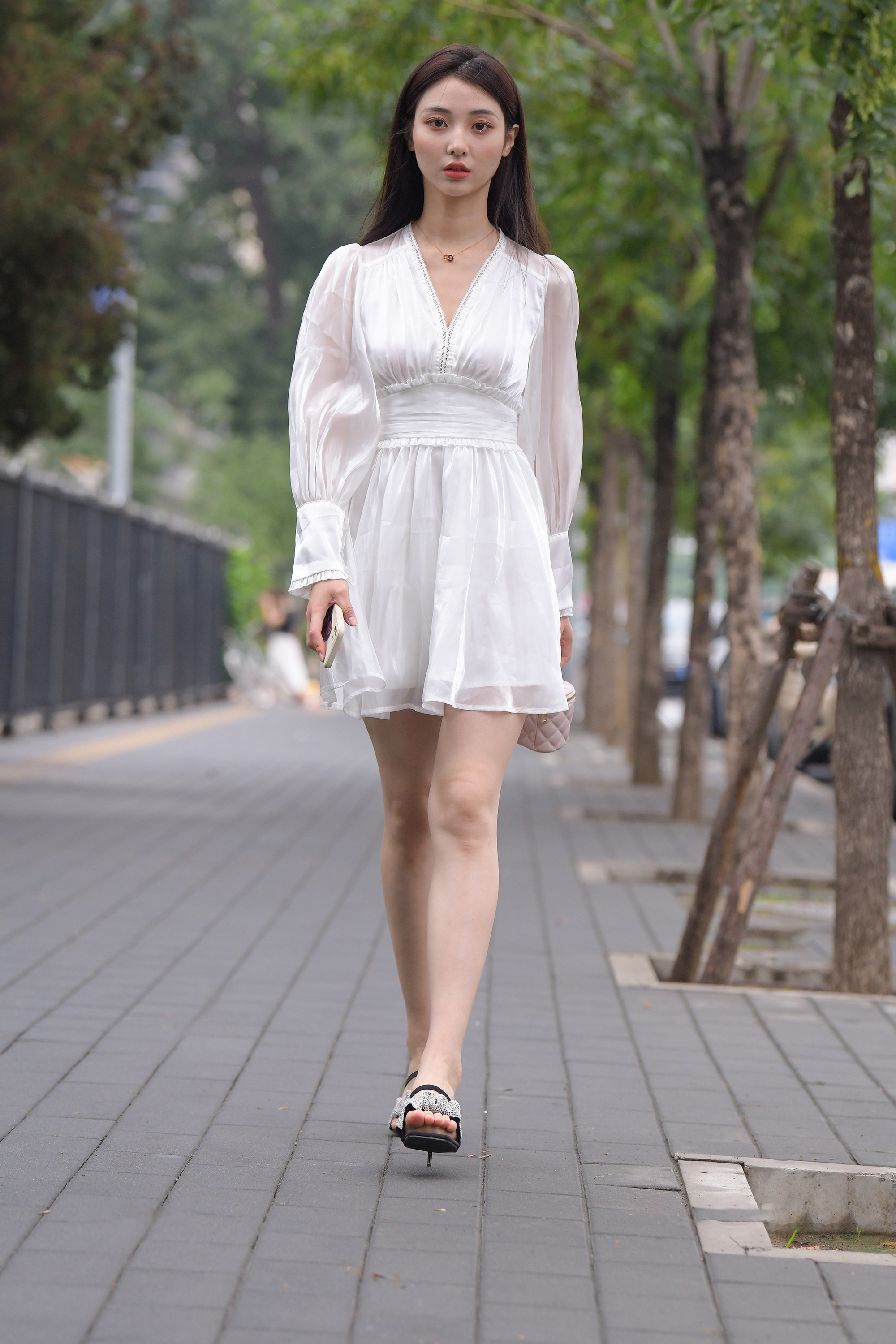 书蓝 魔镜街拍,裙装,美女,街拍,写真套图,Legku写真