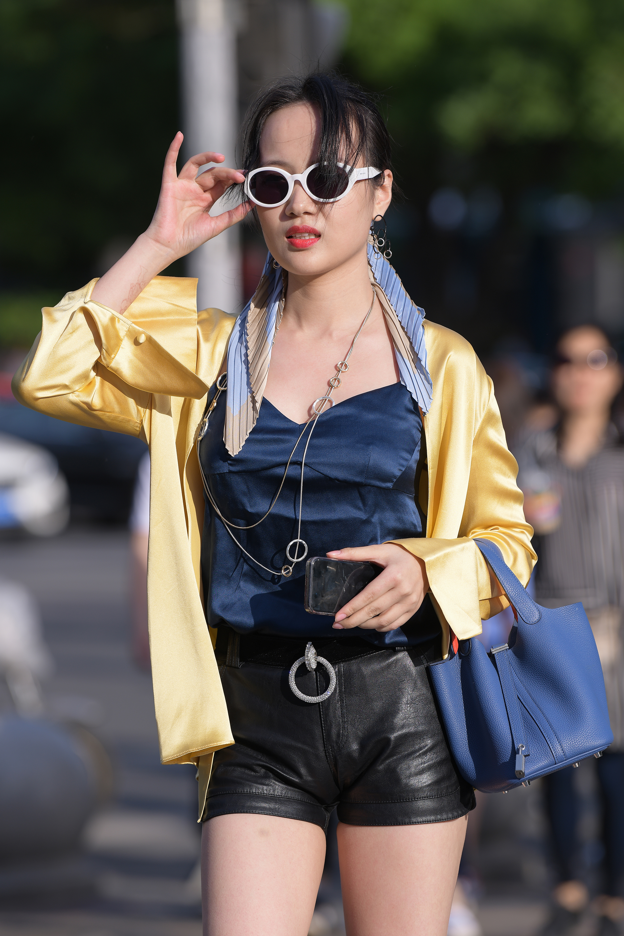  魔镜街拍,热裤,小姐姐,街拍,写真套图,小野寺地瓜