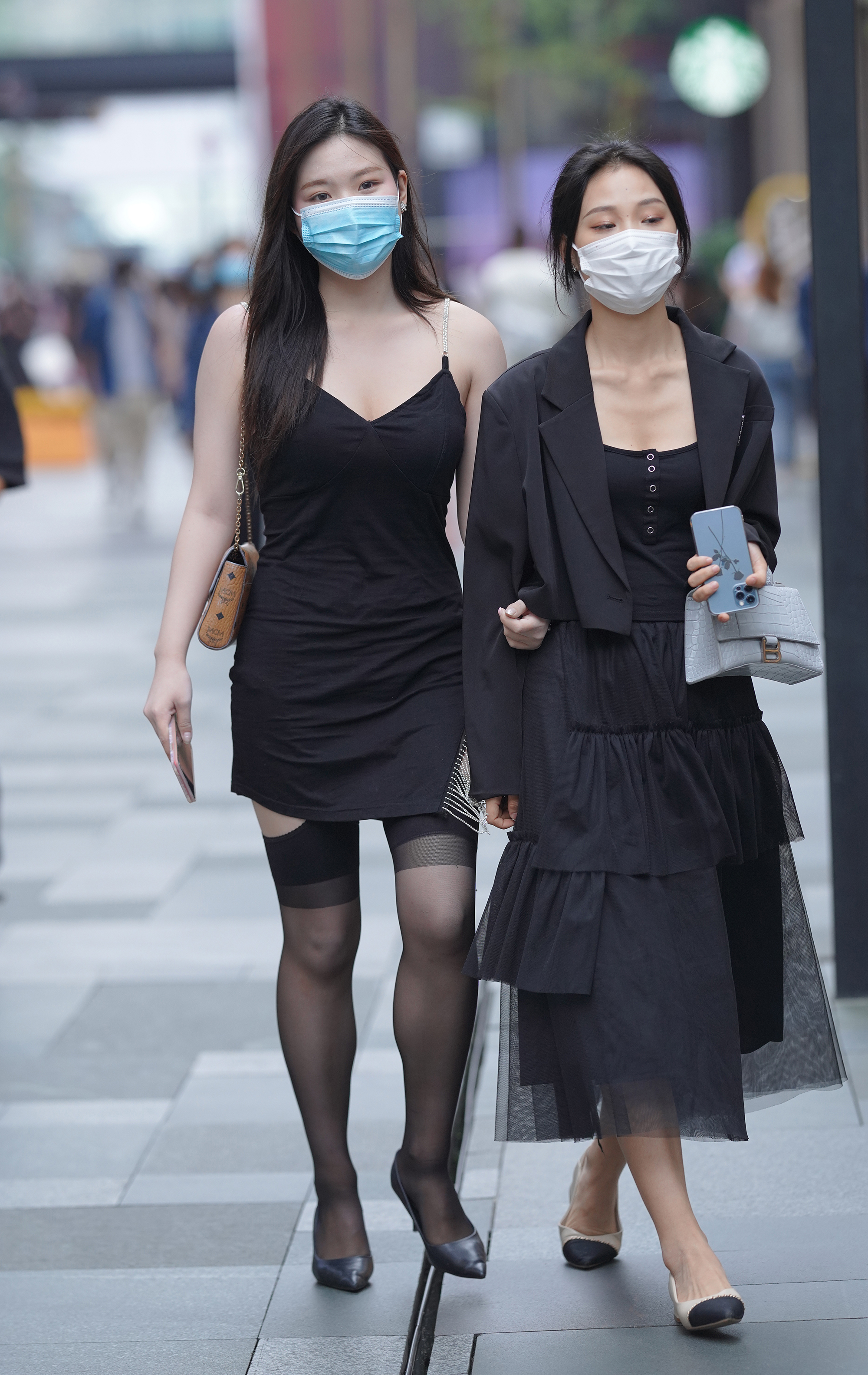  魔镜街拍,丝袜,裙装,美女,街拍,写真套图,SUNGIRL阳光宝贝