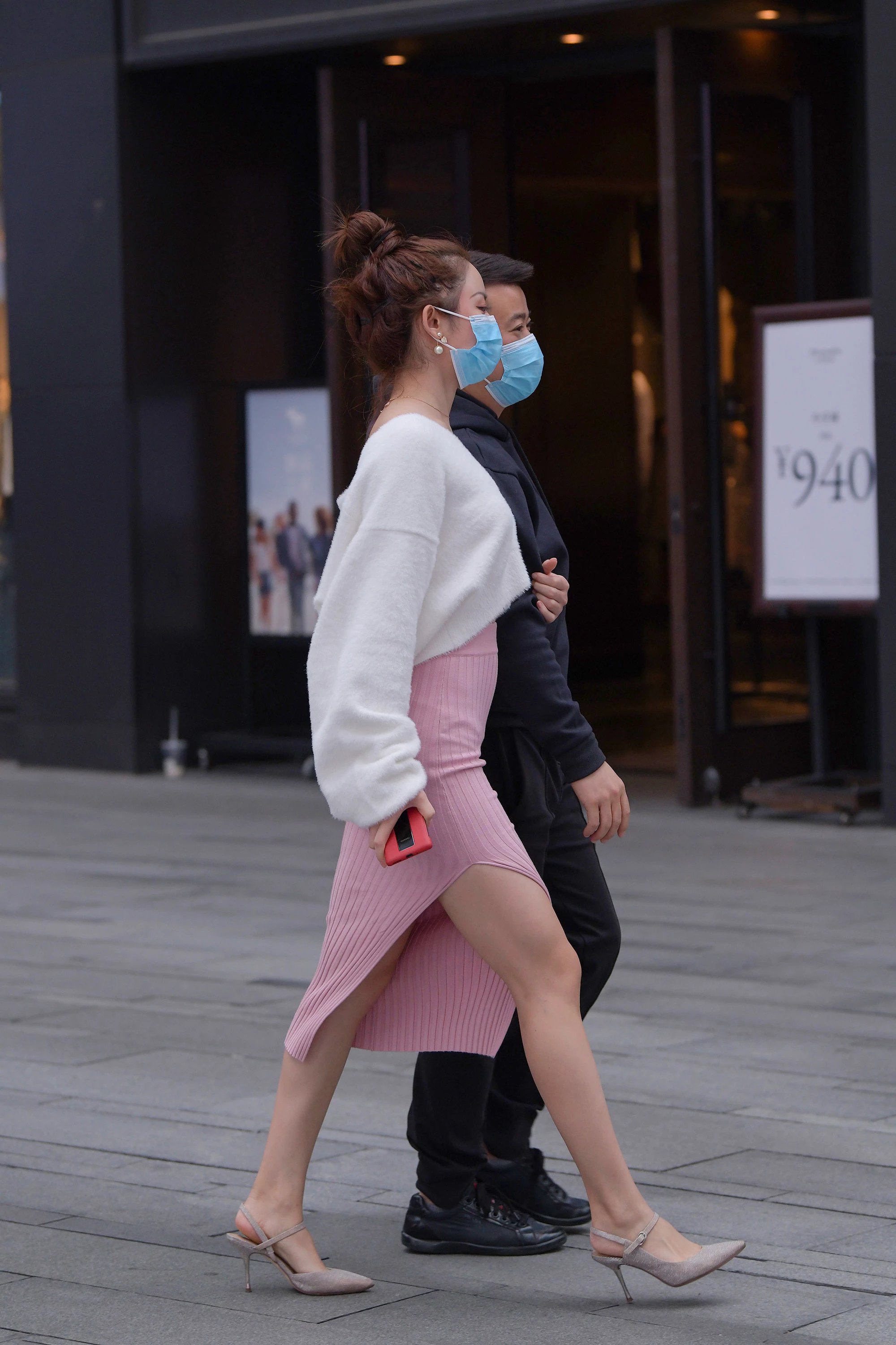  魔镜街拍,裙装,熟女,街拍,写真套图,纳丝摄影