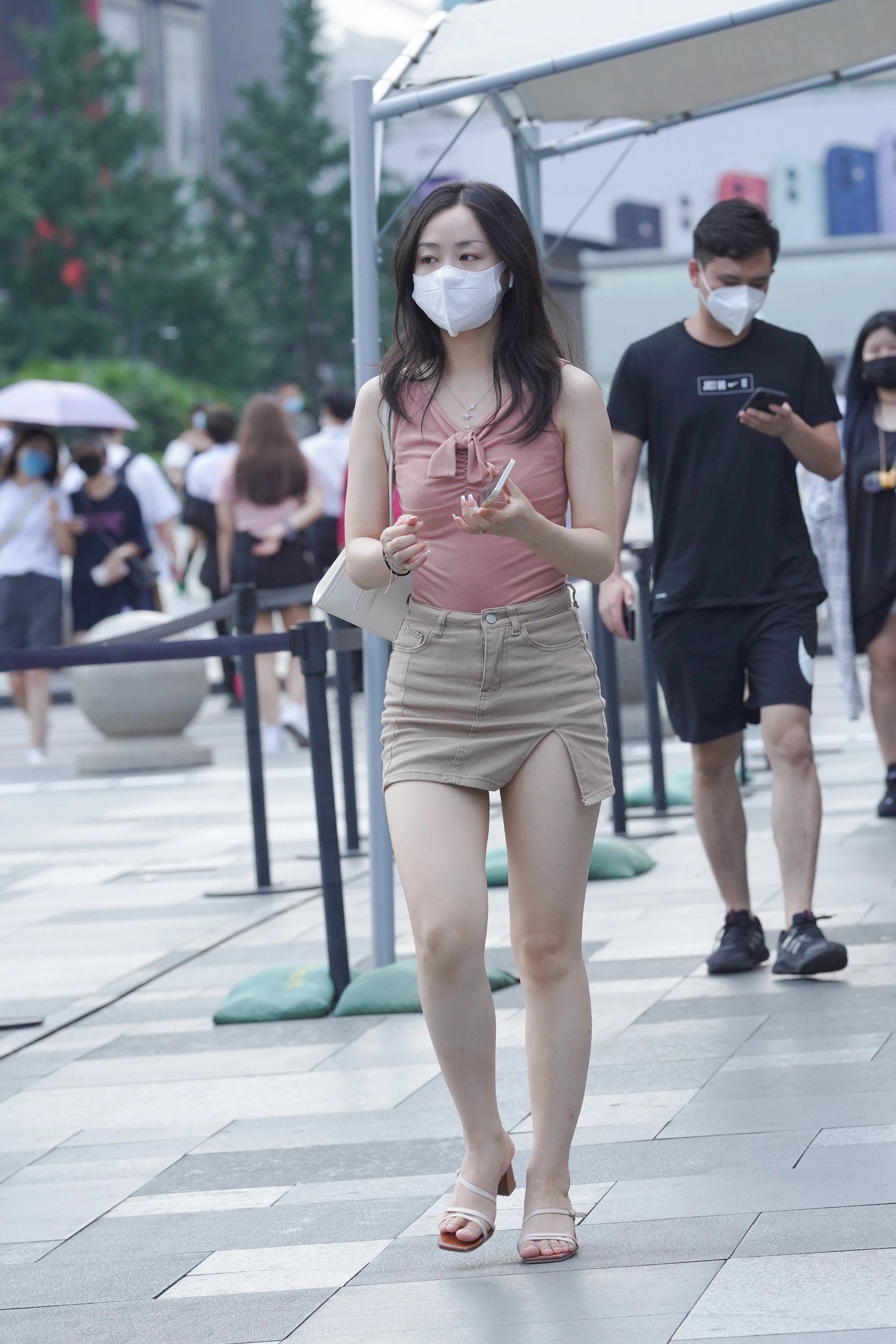  魔镜街拍,裙装,少妇,街拍,写真套图,鬼畜瑶