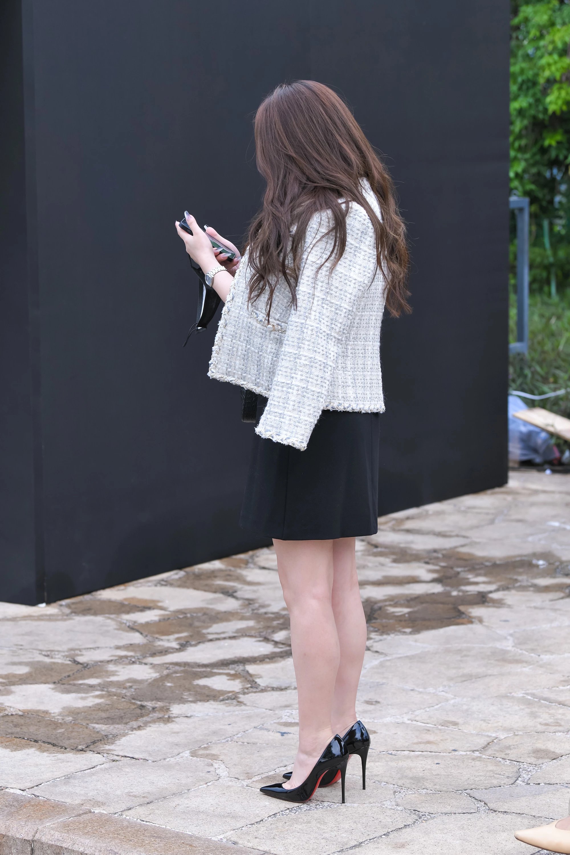  魔镜街拍,裙装,熟女,街拍,写真套图,觅芙少女