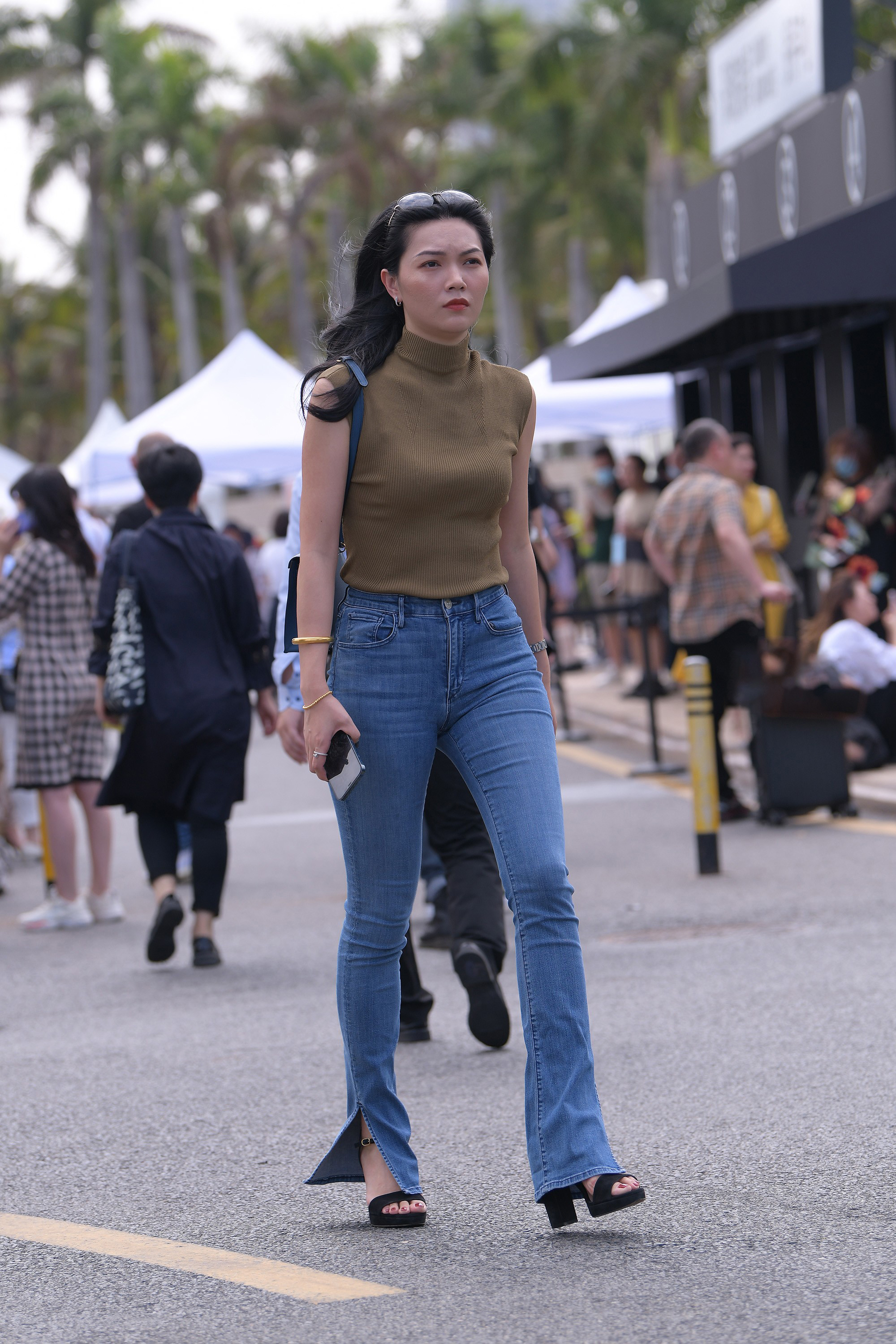  魔镜街拍,,美女,街拍,写真套图,户外街拍系列