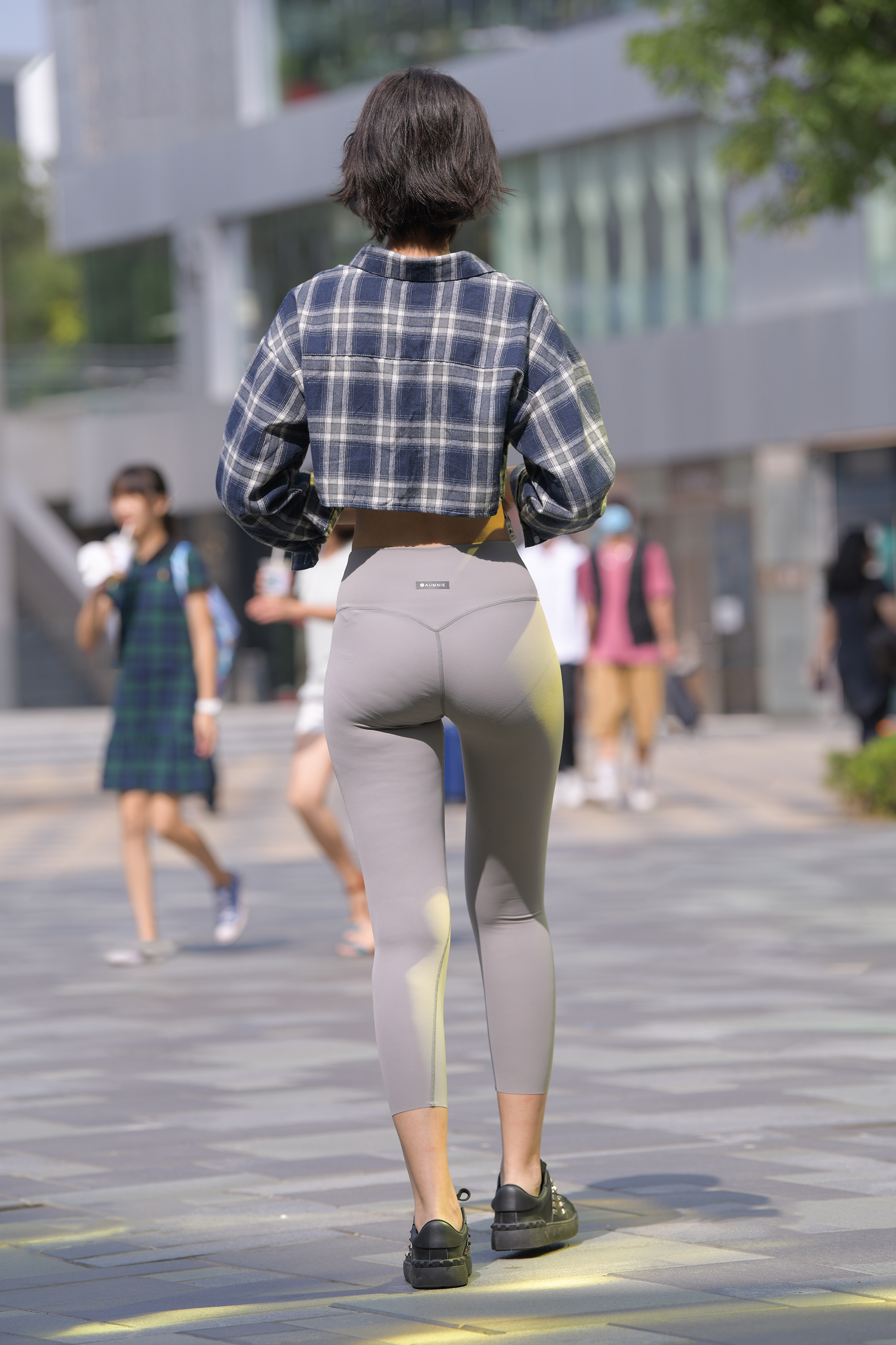  魔镜街拍,紧身裤,人妻,街拍,写真套图,FAIRY CLUB妖精社