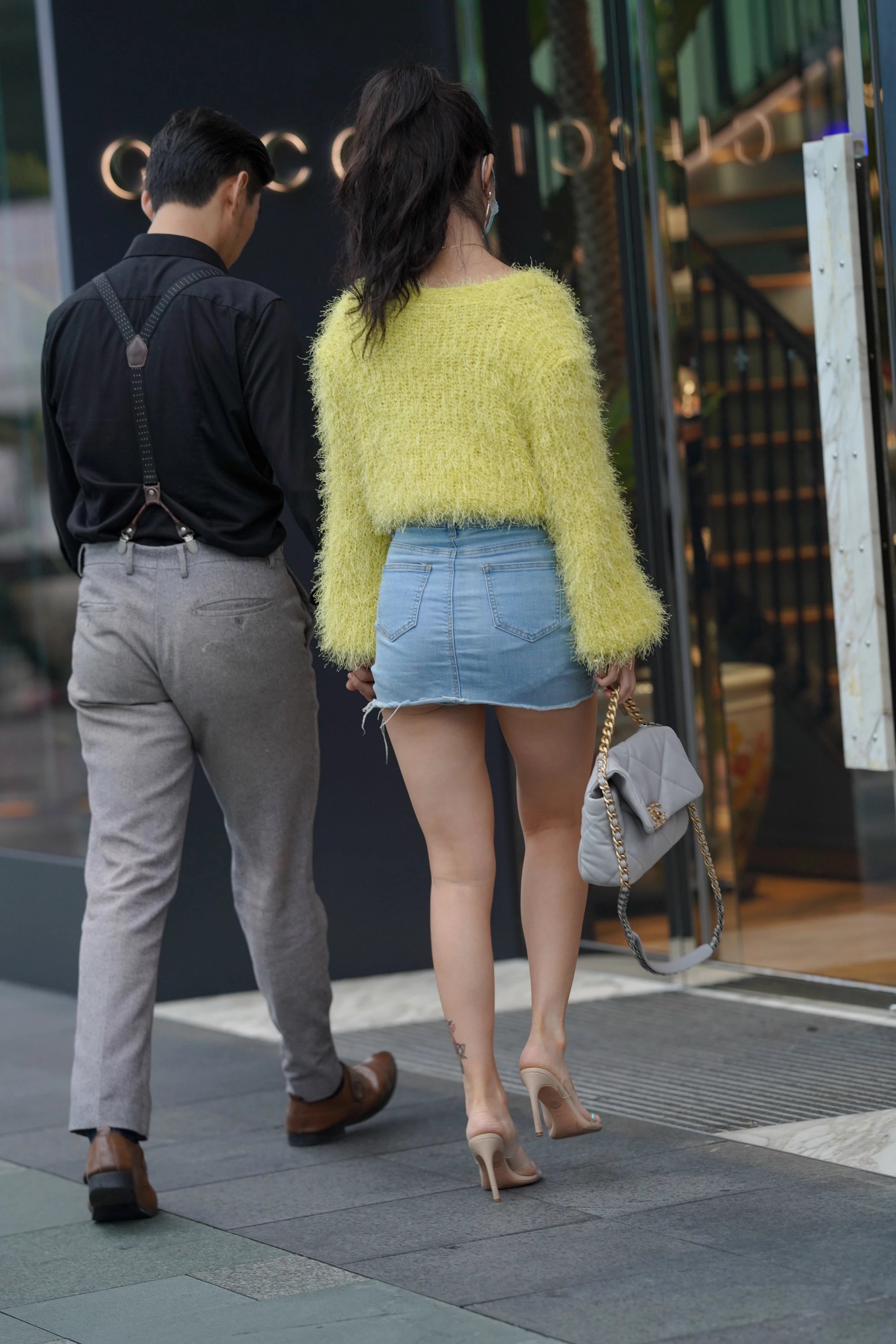  魔镜街拍,裙装,人妻,街拍,写真套图,桃良阿宅