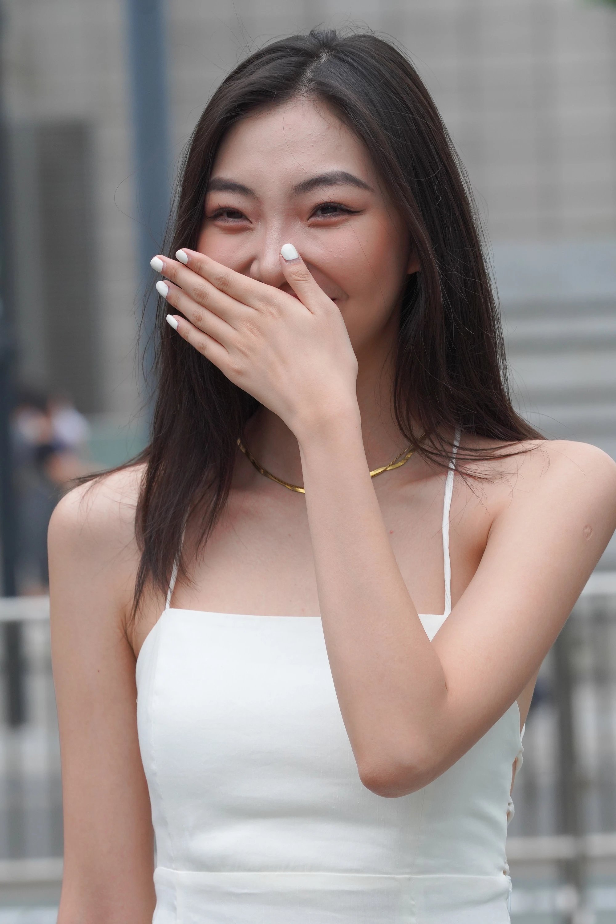  街拍鸭,魔镜街拍,裙装,熟女,街拍,写真套图,皮皮奶