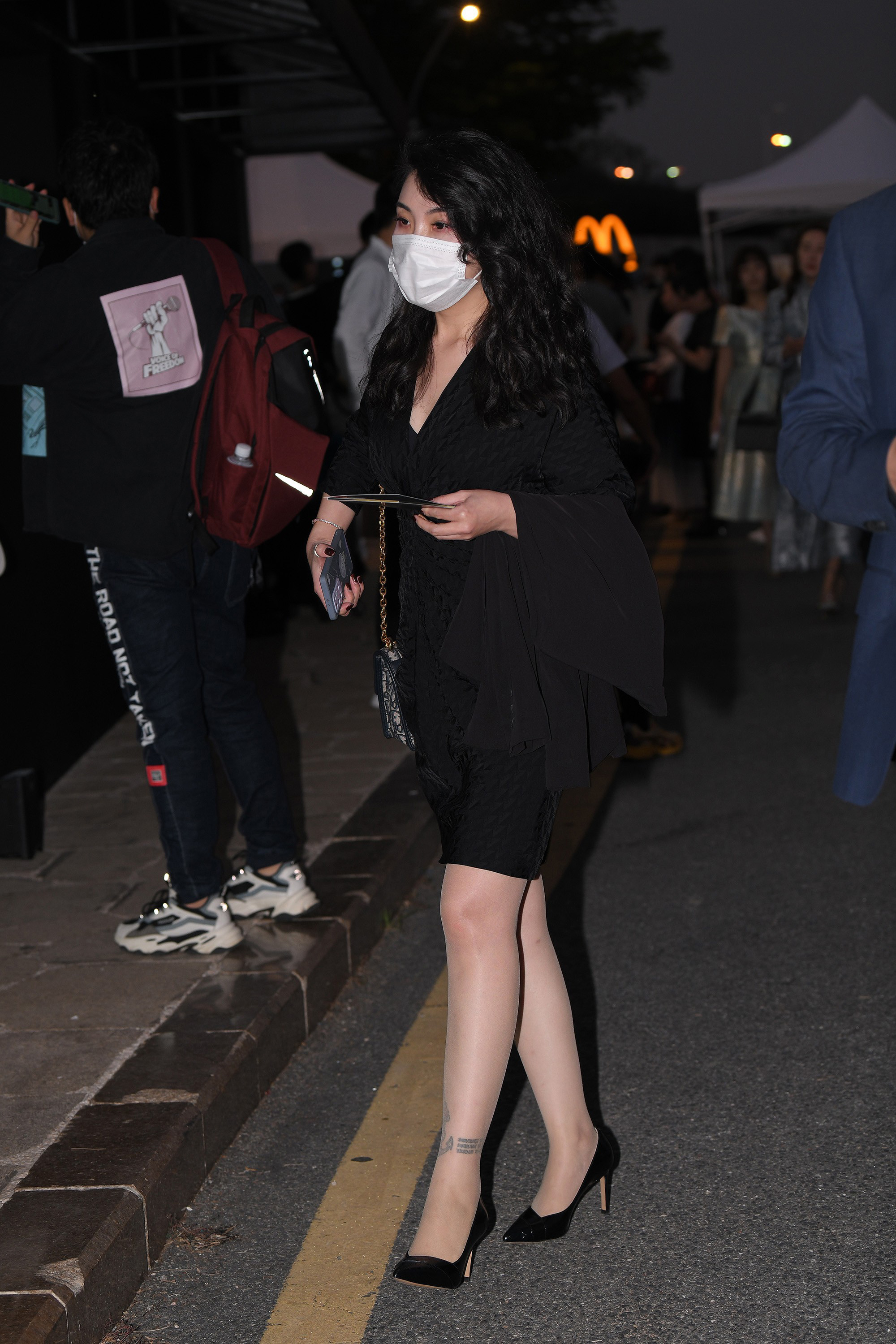  魔镜街拍,丝袜,裙装,少妇,街拍,写真套图,Ely_eee