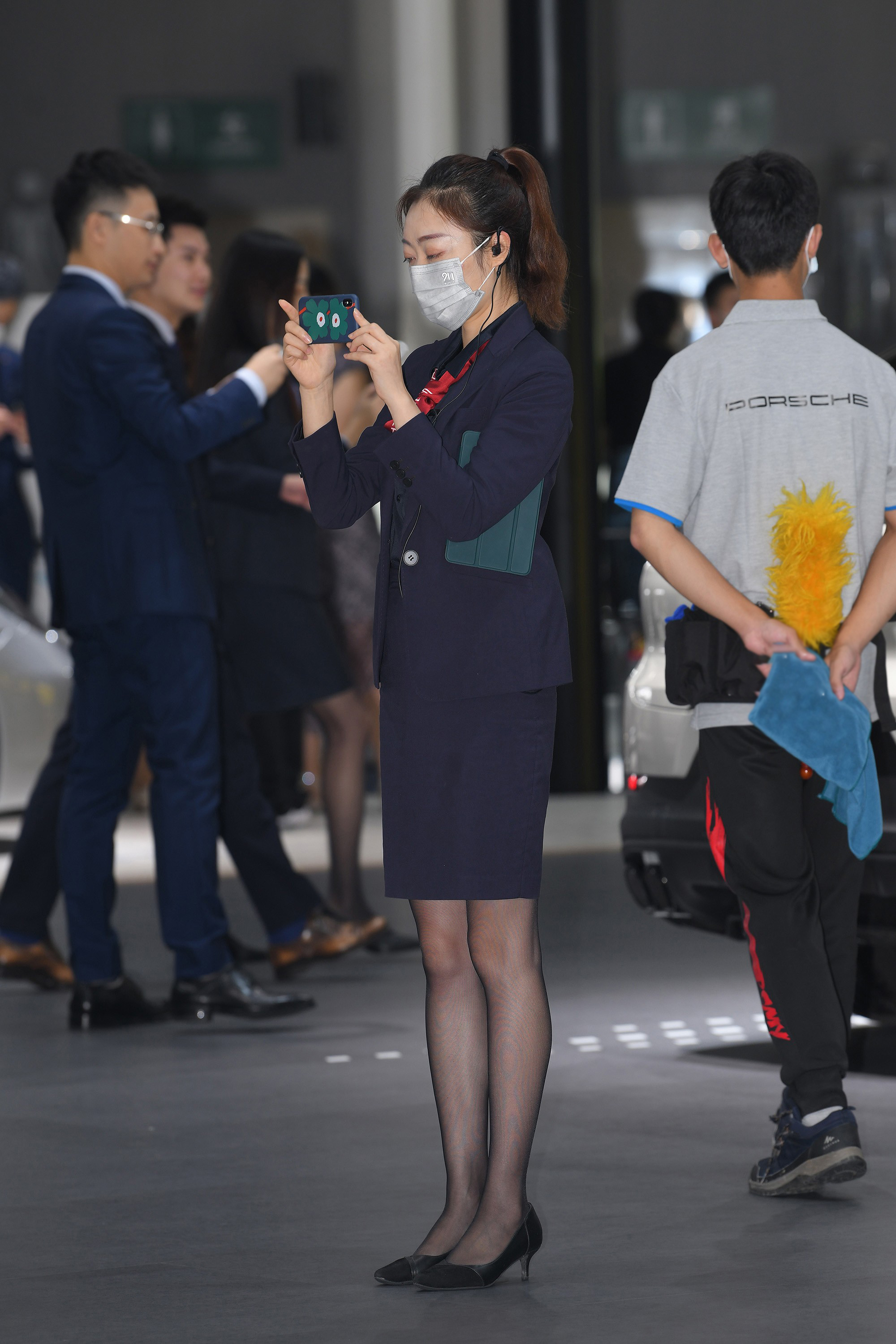  魔镜街拍,丝袜,裙装,美女,街拍,写真套图,SIEE丝意