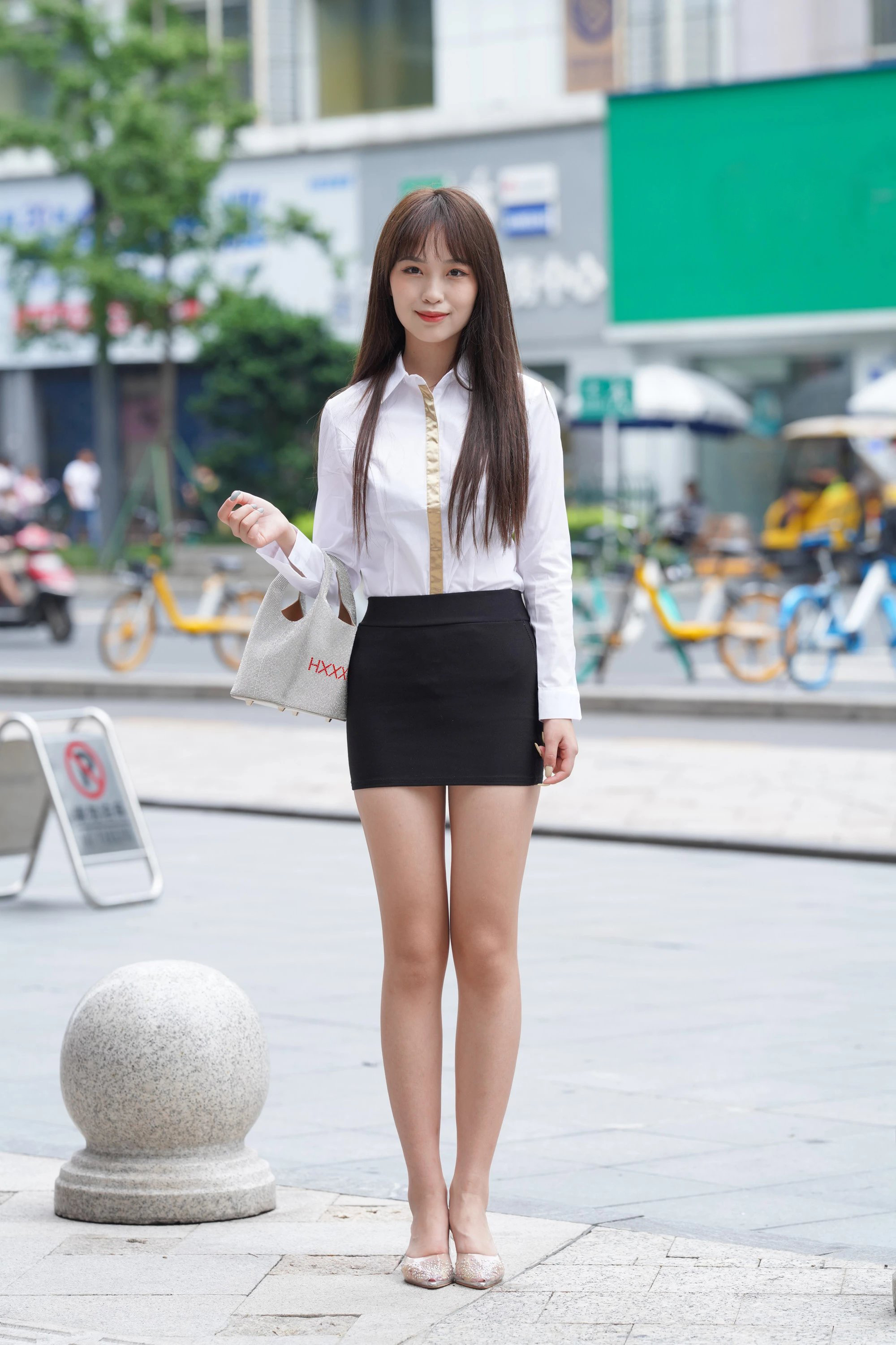  魔镜街拍,裙装,熟女,街拍,写真套图,SHENSHI绅士