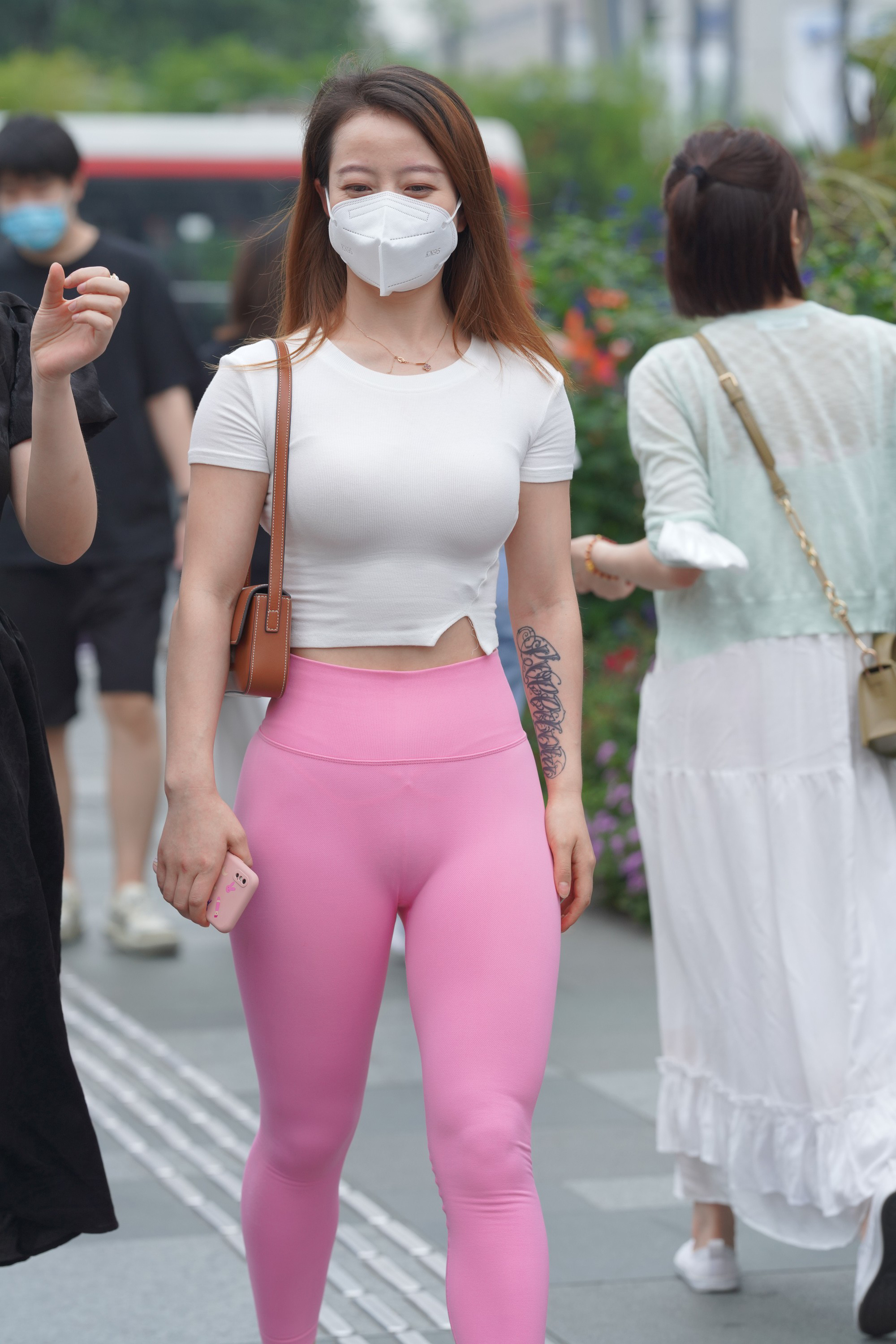  魔镜街拍,紧身裤,熟女,街拍,写真套图,MTMeng模特联盟