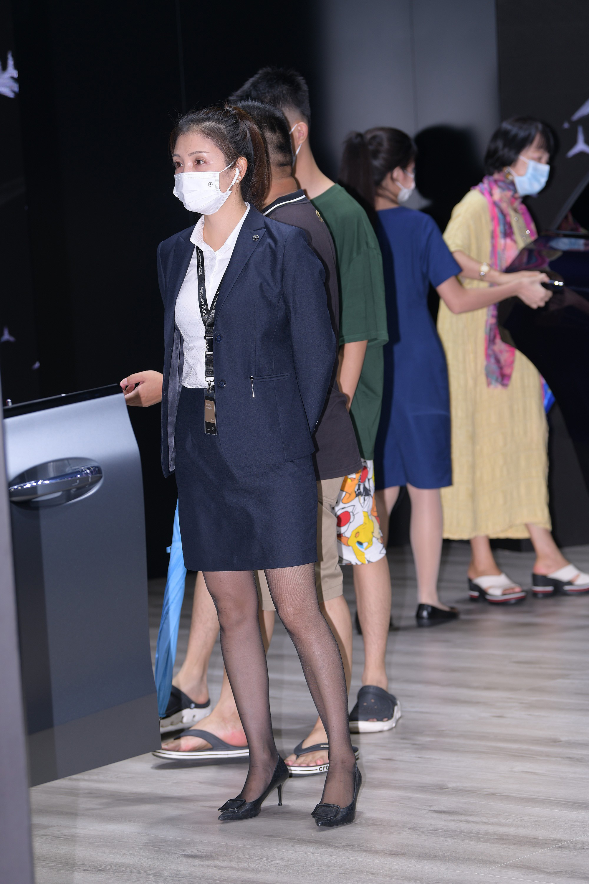  魔镜街拍,丝袜,裙装,人妻,街拍,写真套图,72斯