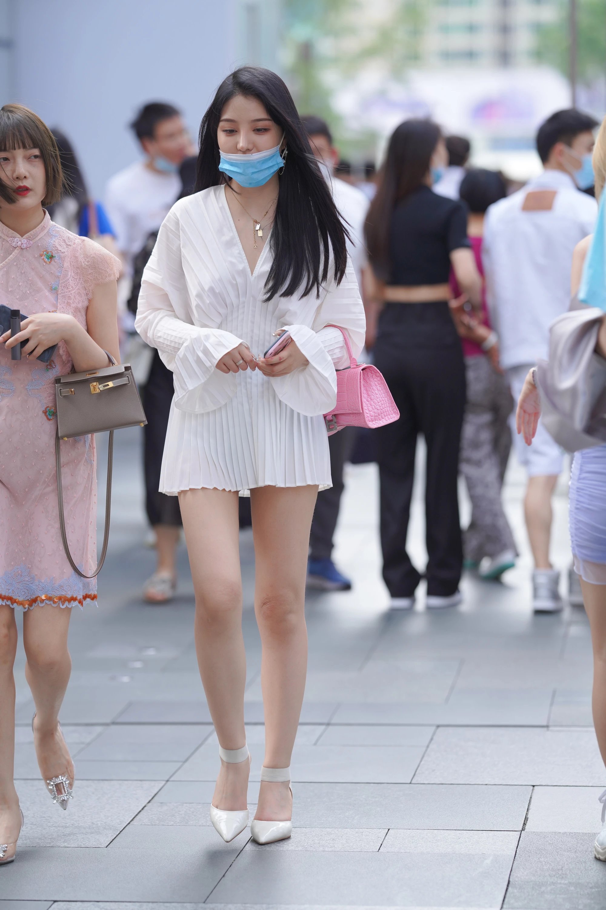  魔镜街拍,裙装,熟女,街拍,写真套图,MiiTao蜜桃社