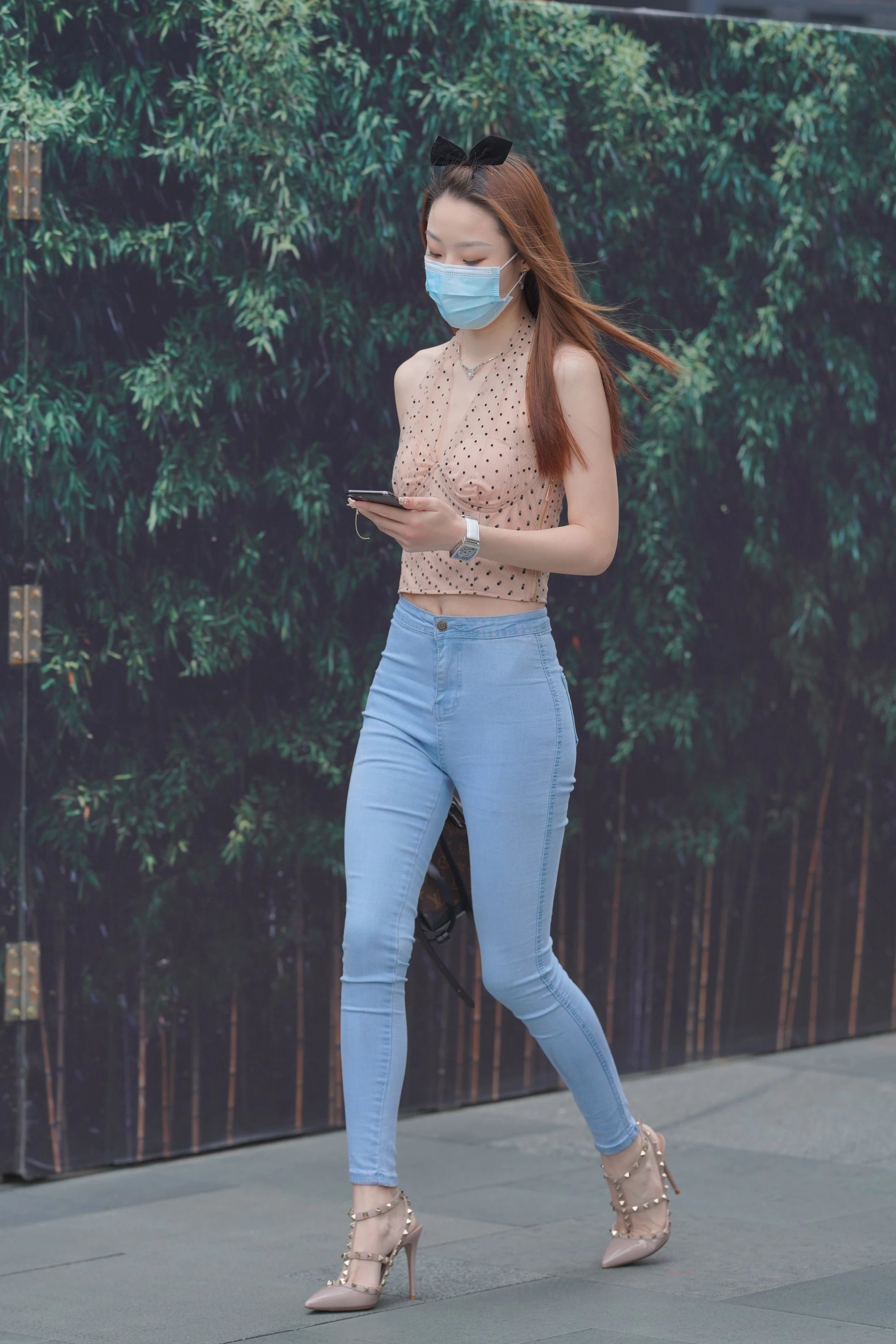  街拍鸭,魔镜街拍,,小姐姐,街拍,写真套图,黑龙贯通