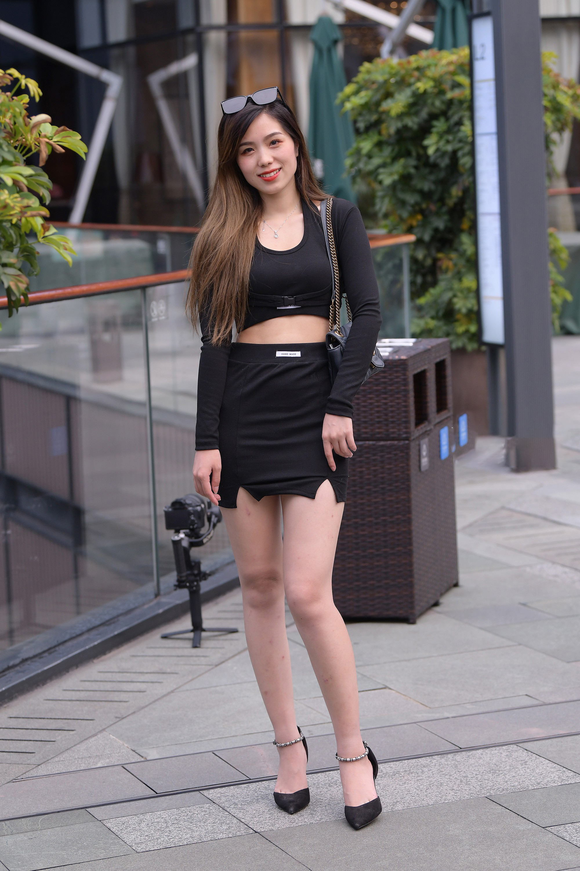  魔镜街拍,裙装,美女,街拍,写真套图,ISS尤好物