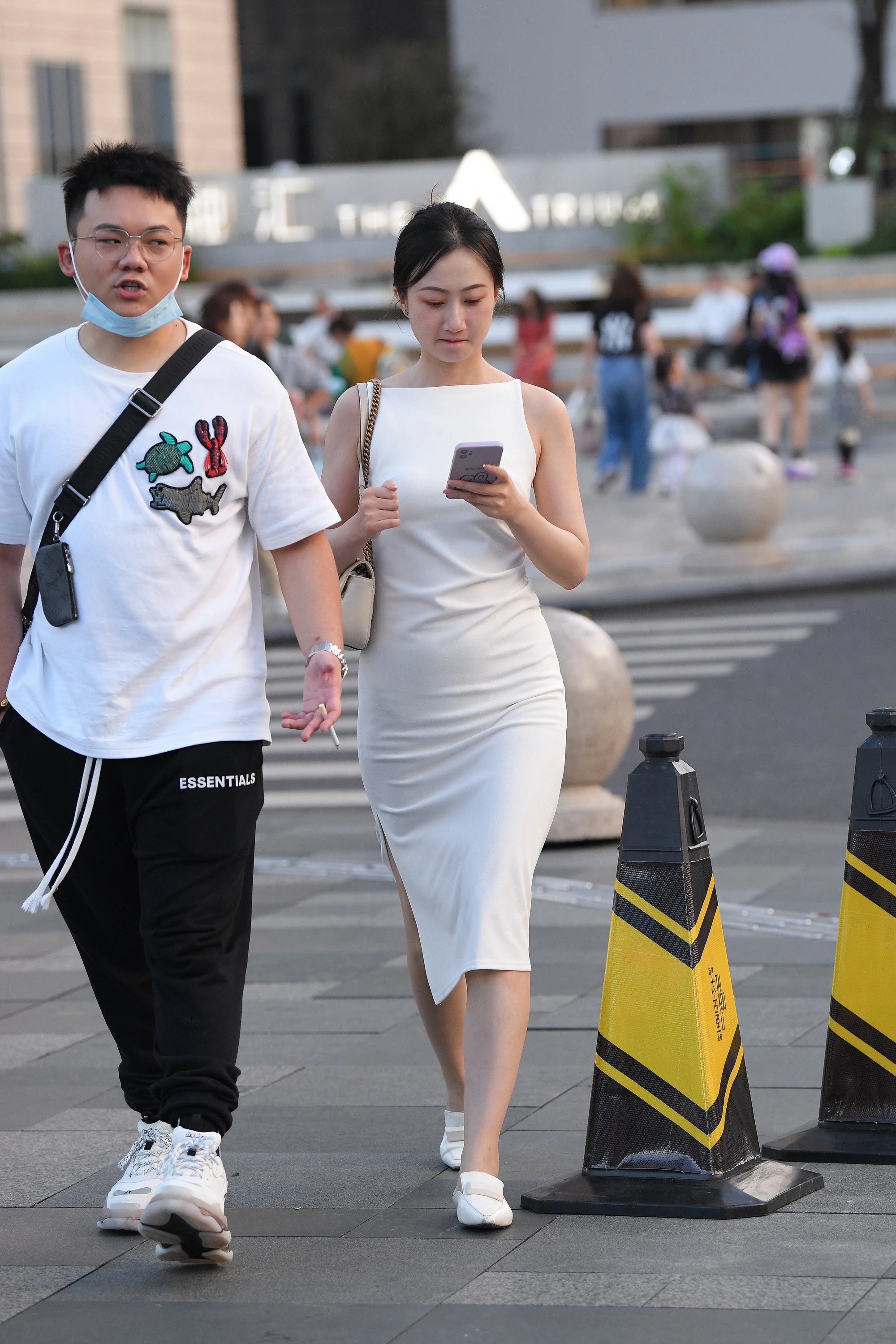  魔镜街拍,裙装,小姐姐,街拍,写真套图,青丘女神