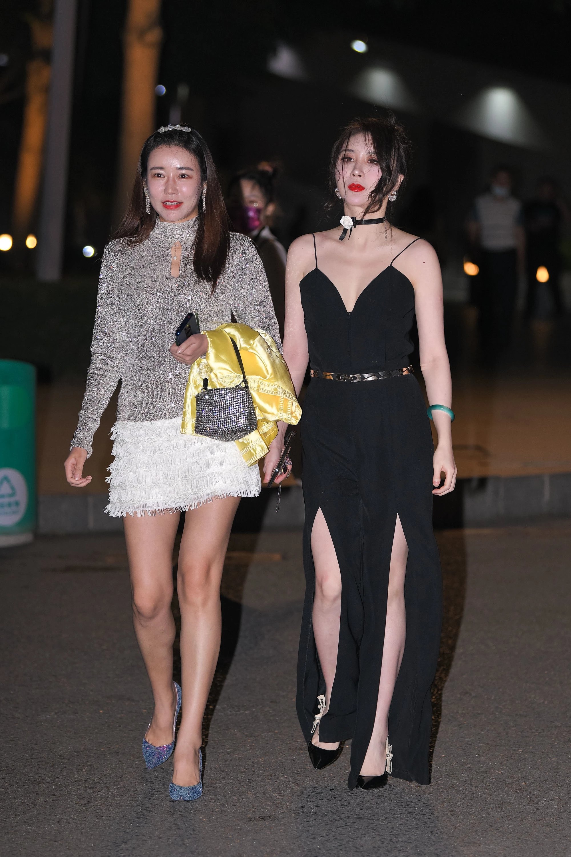  魔镜街拍,裙装,少妇,街拍,写真套图,LSS山茶摄影