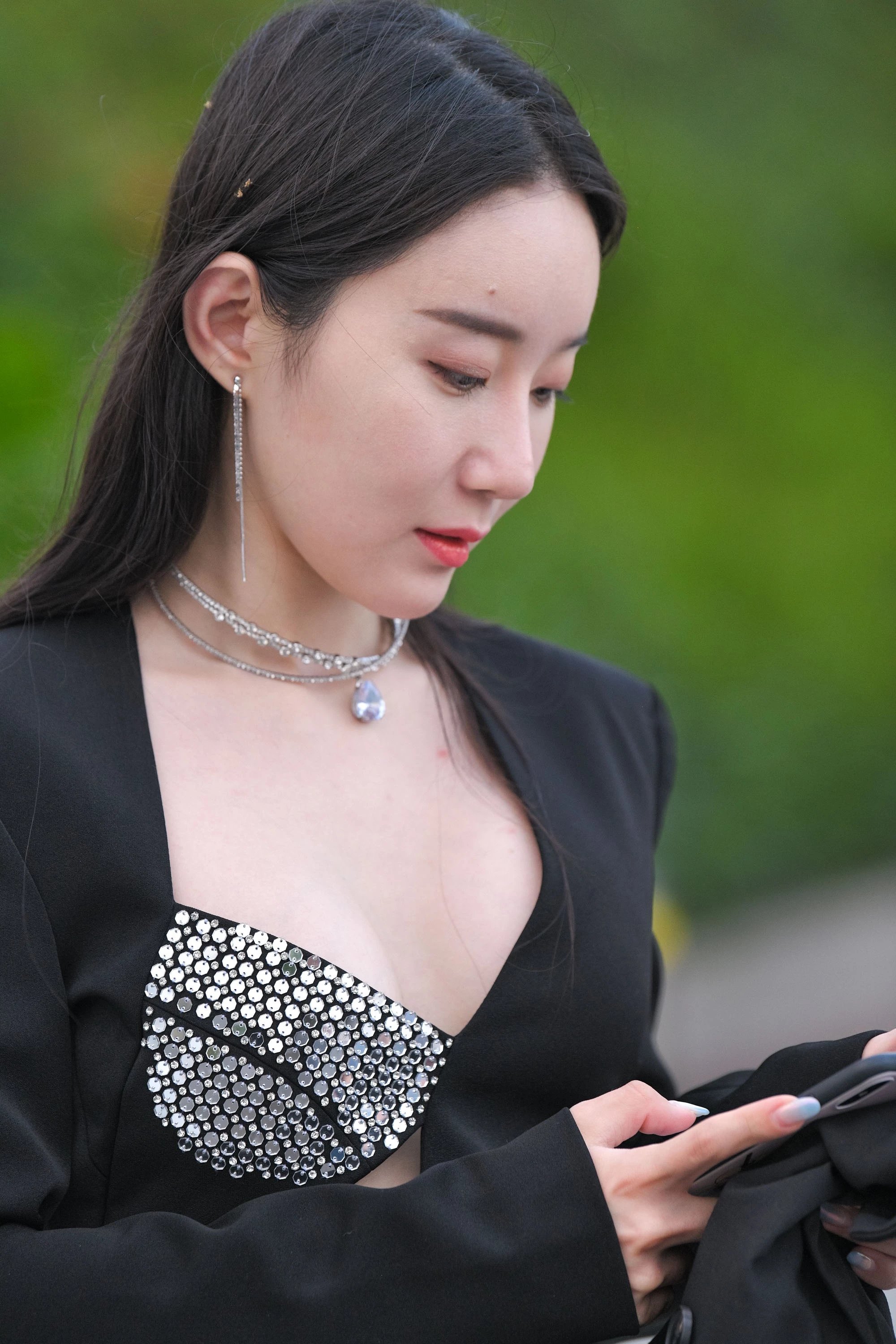  街拍鸭,魔镜街拍,裙装,少妇,街拍,写真套图,YITUYU艺图语