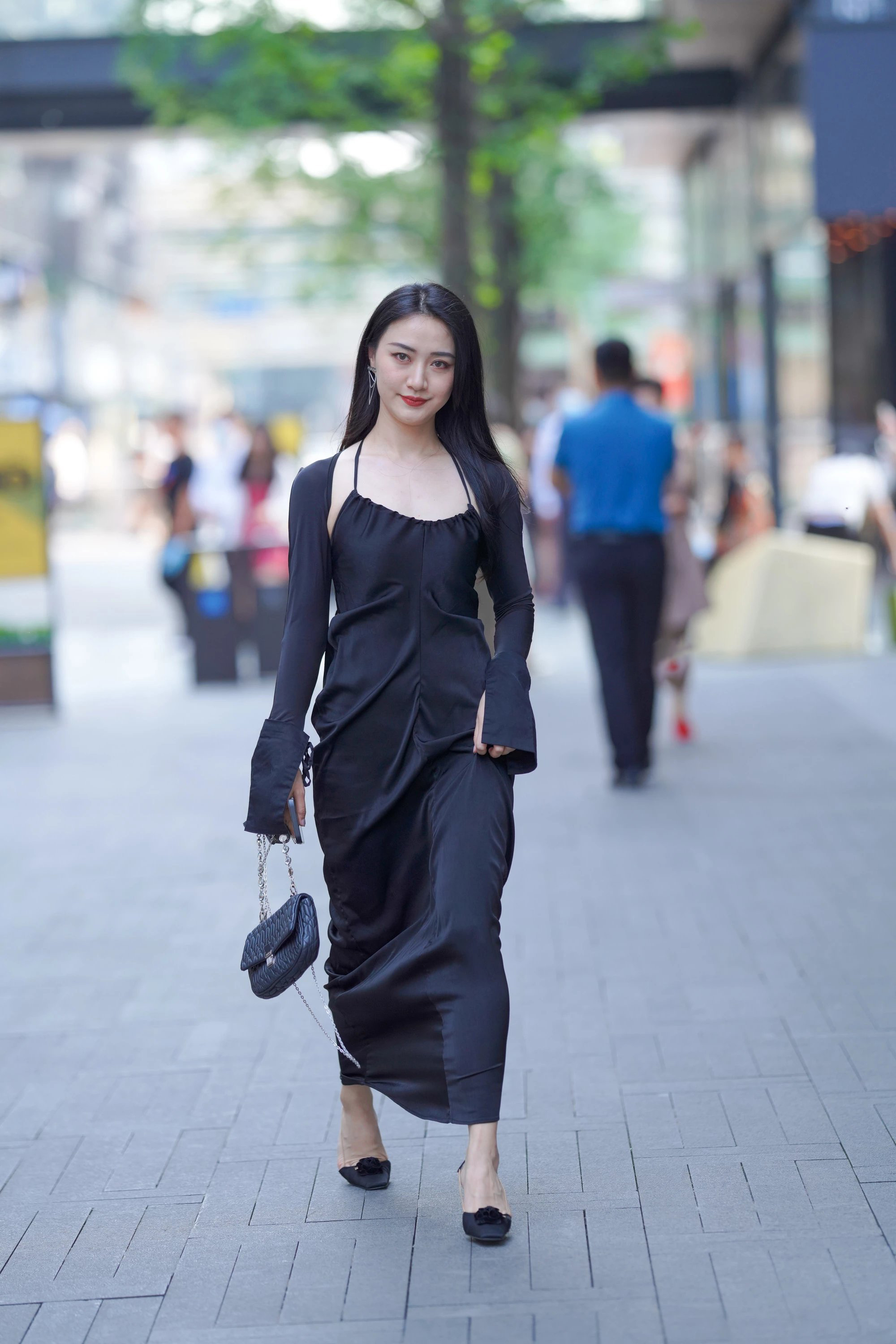  魔镜街拍,裙装,小姐姐,街拍,写真套图,田璐璐