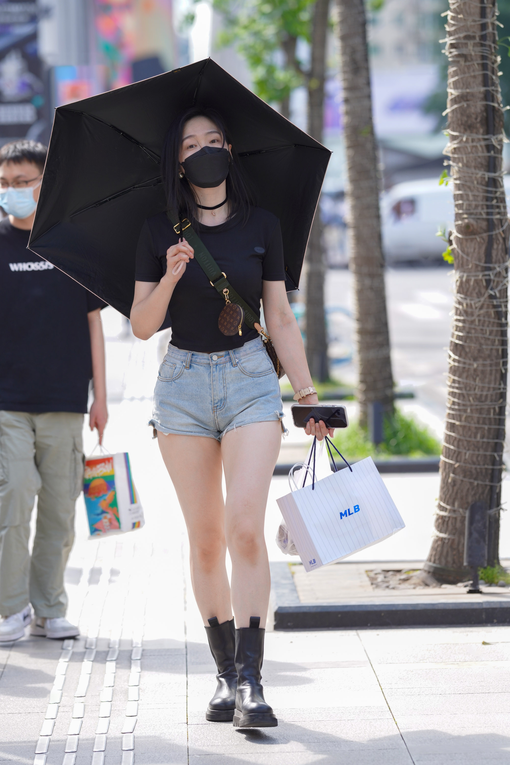  街拍鸭,魔镜街拍,热裤,少妇,街拍,写真套图,Tukmo兔几盟