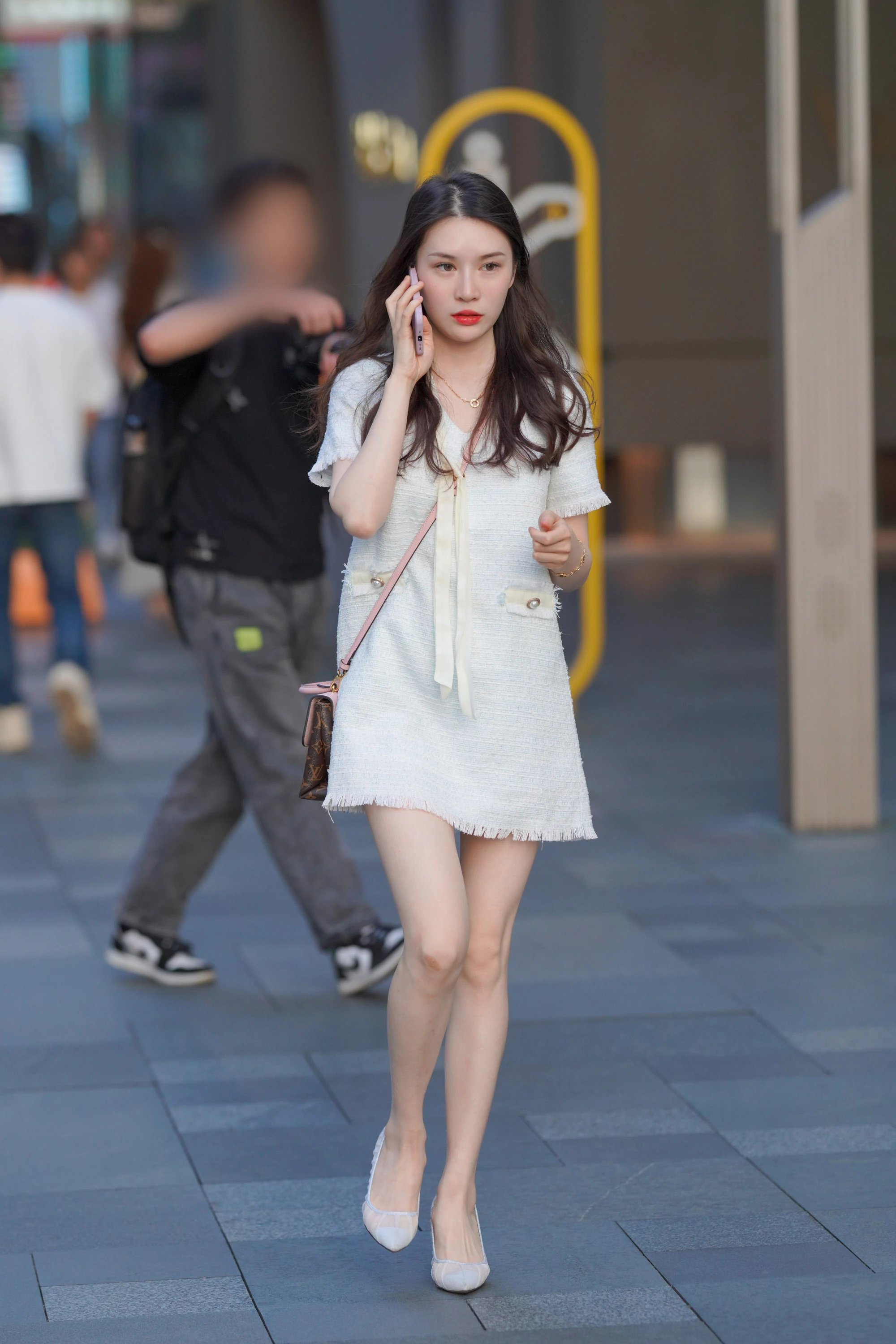  魔镜街拍,裙装,小姐姐,街拍,写真套图,大大卷卷小卷