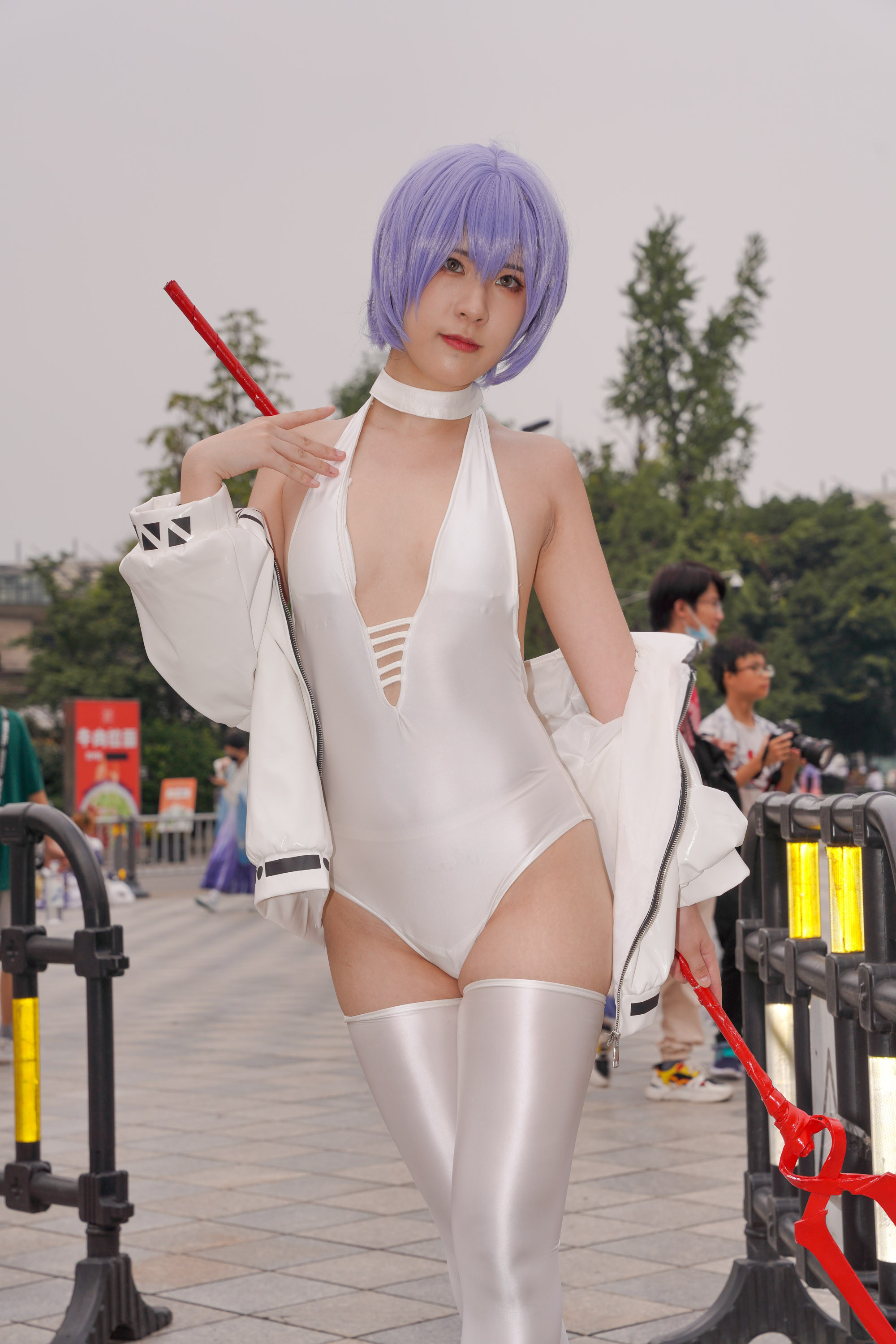  街拍鸭,魔镜街拍,丝袜,熟女,街拍,写真套图,尤蜜丝