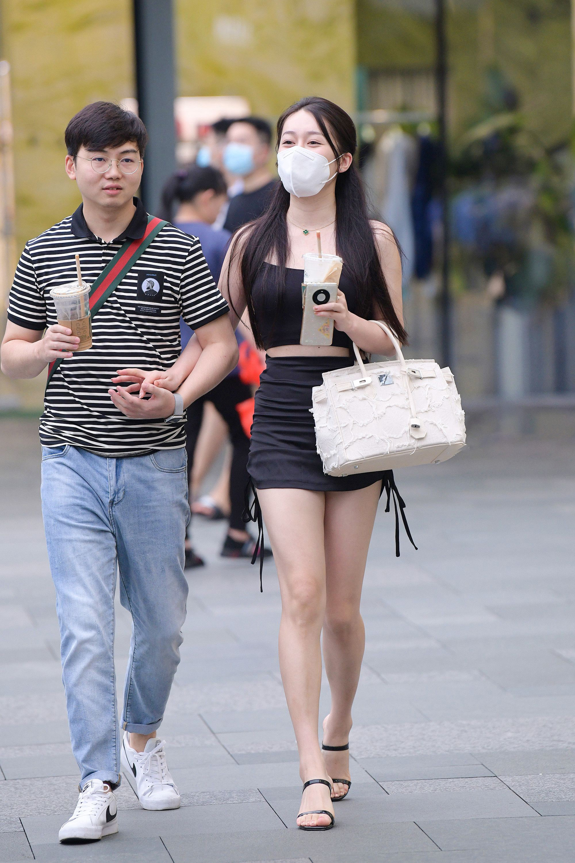  魔镜街拍,裙装,小姐姐,街拍,写真套图,清流杂志