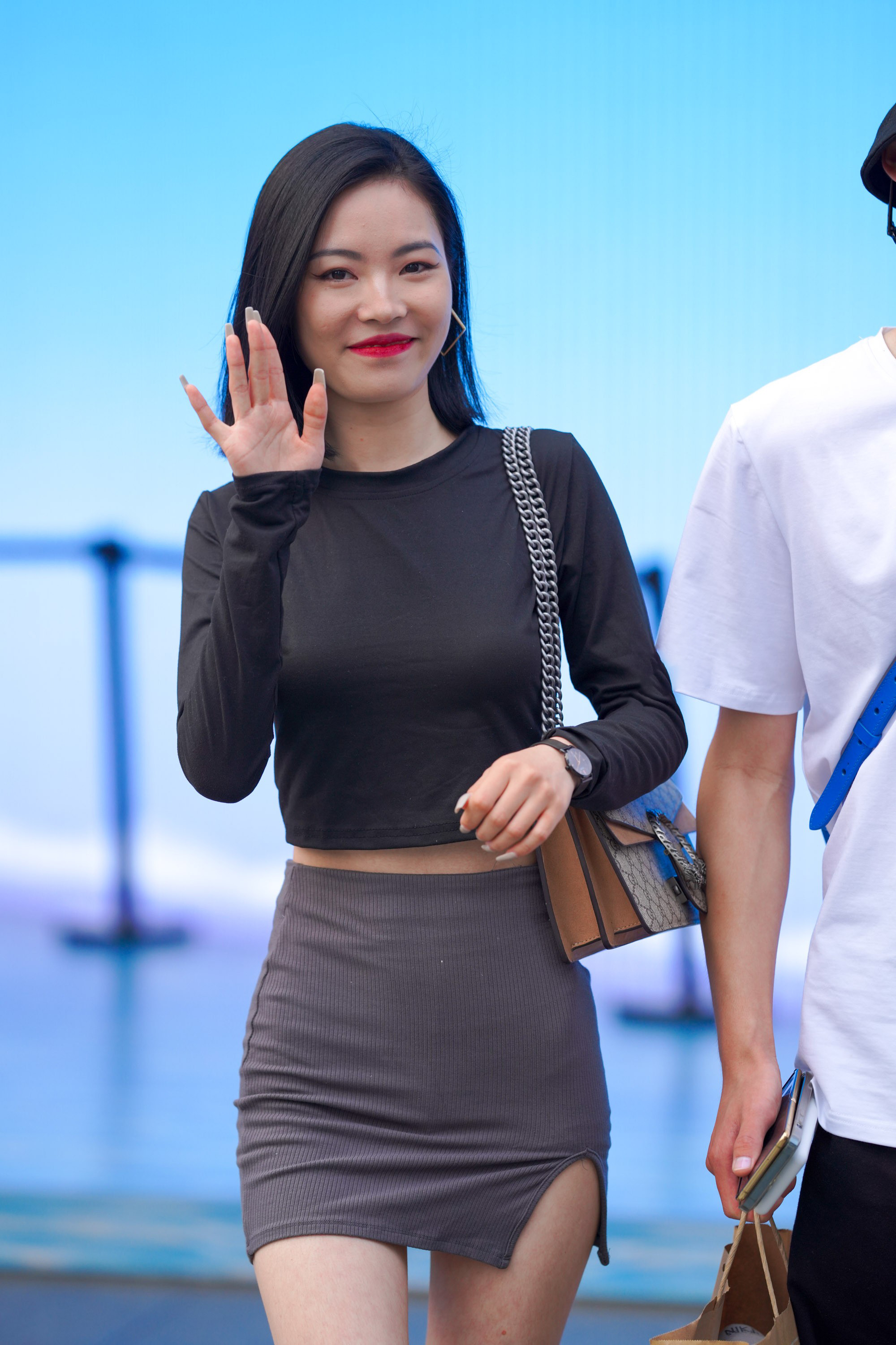  街拍鸭,魔镜街拍,裙装,人妻,街拍,写真套图,会展会议系列