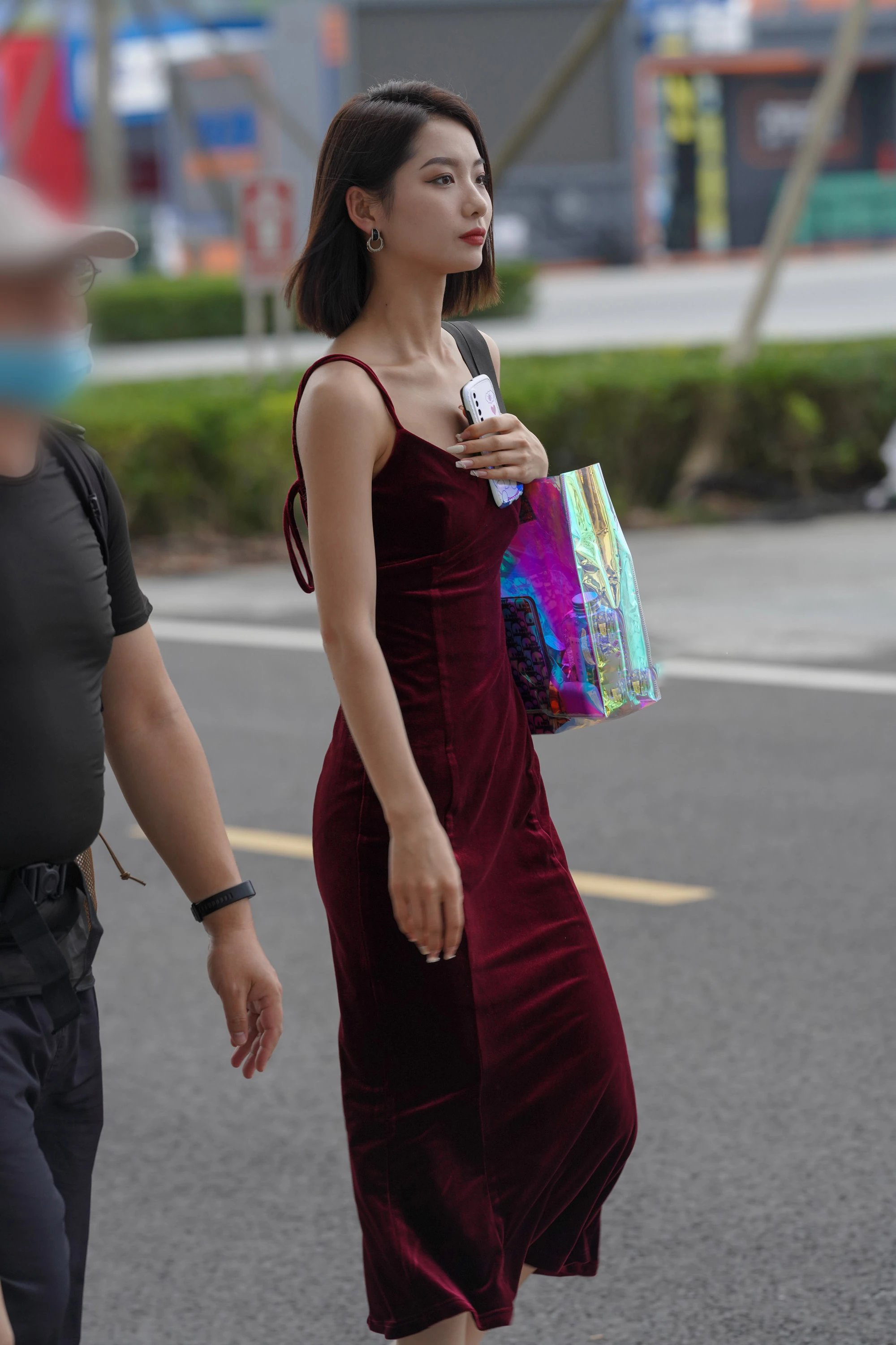  魔镜街拍,裙装,小姐姐,街拍,写真套图,魔镜在线专区