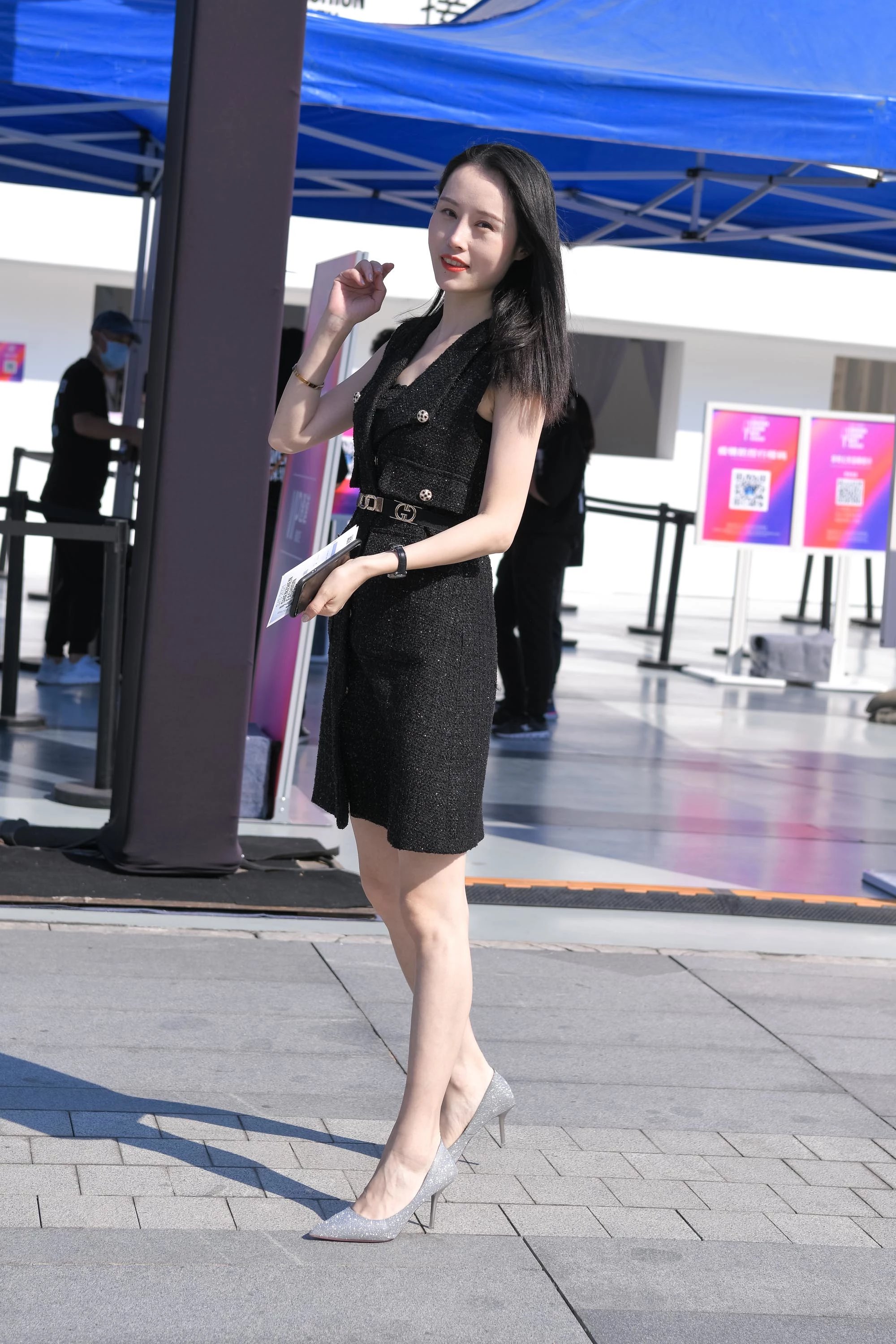  魔镜街拍,裙装,熟女,街拍,写真套图,SHENSHI绅士