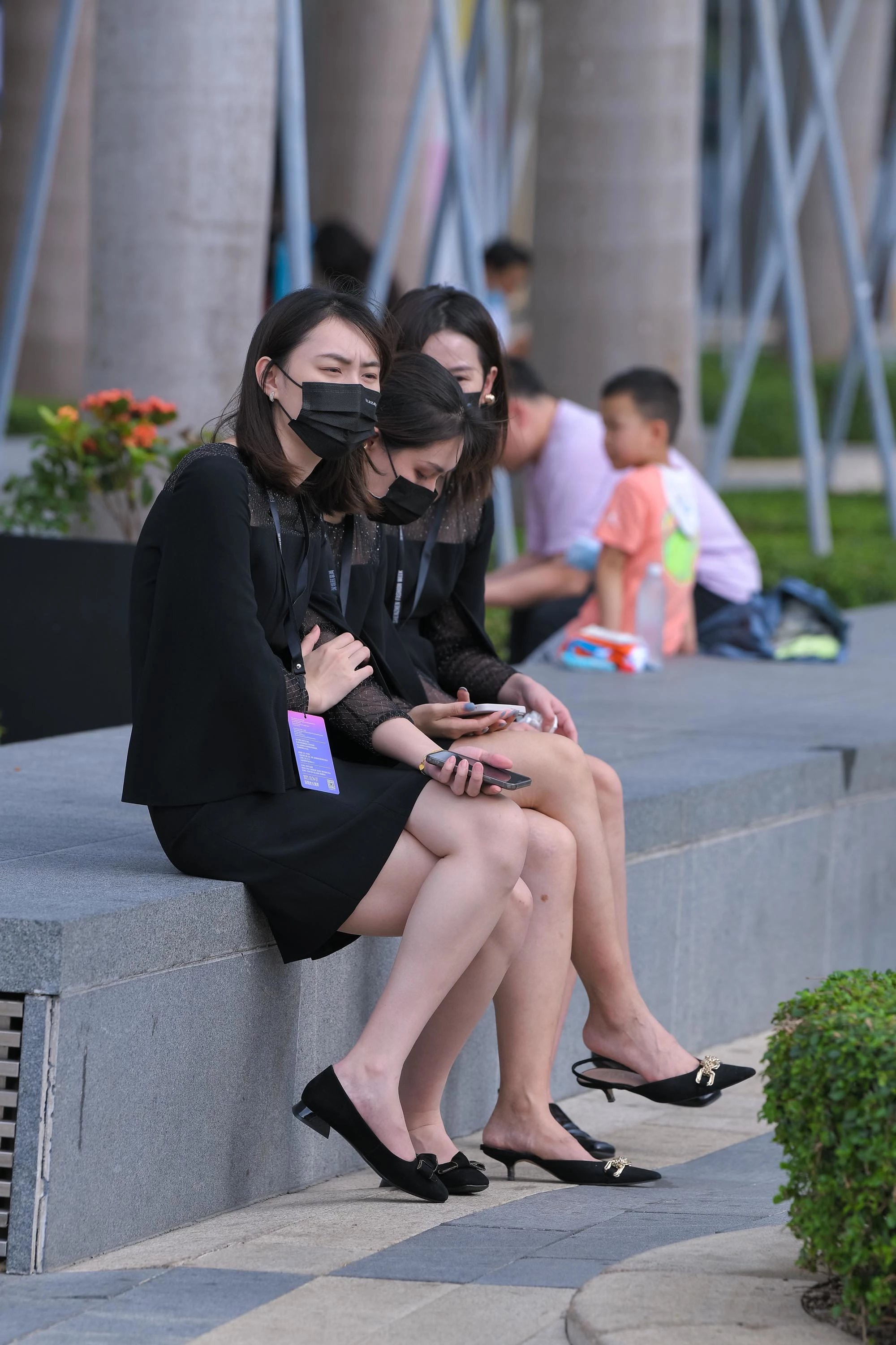  魔镜街拍,裙装,人妻,街拍,写真套图,kittyWawa袜小喵