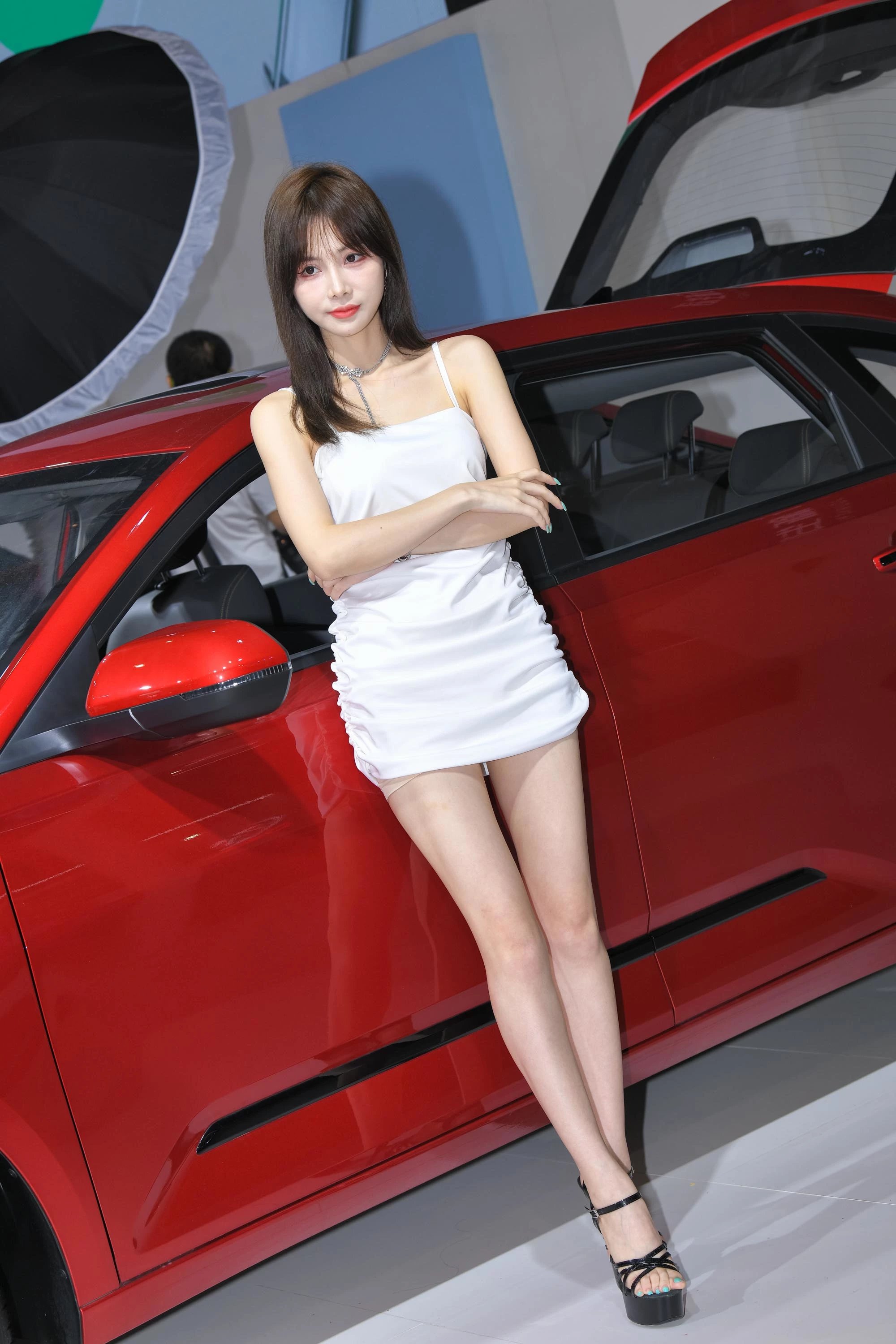  魔镜街拍,裙装,展会,美女,街拍,写真套图,SHENSHI绅士