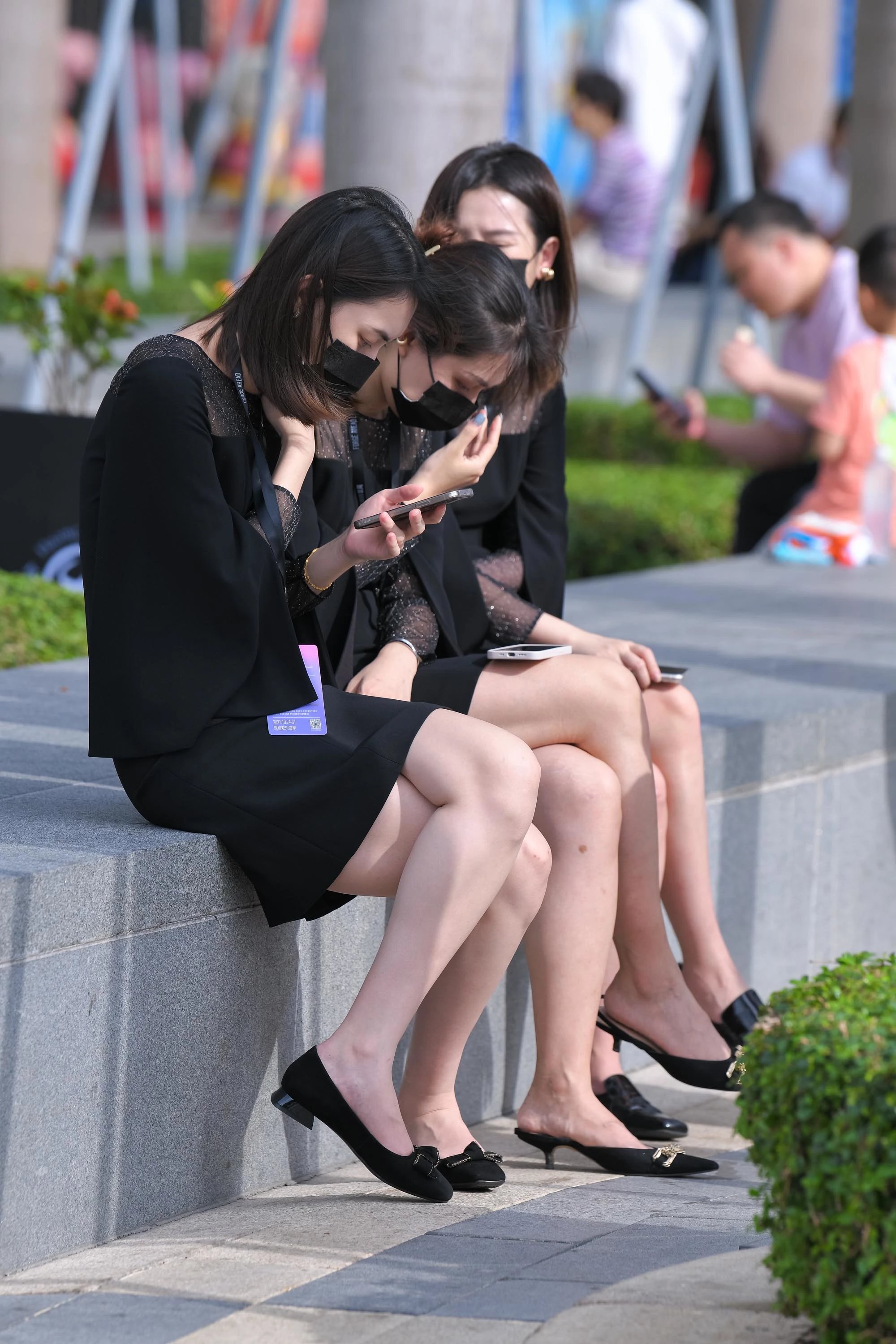  魔镜街拍,裙装,美女,街拍,写真套图,田璐璐