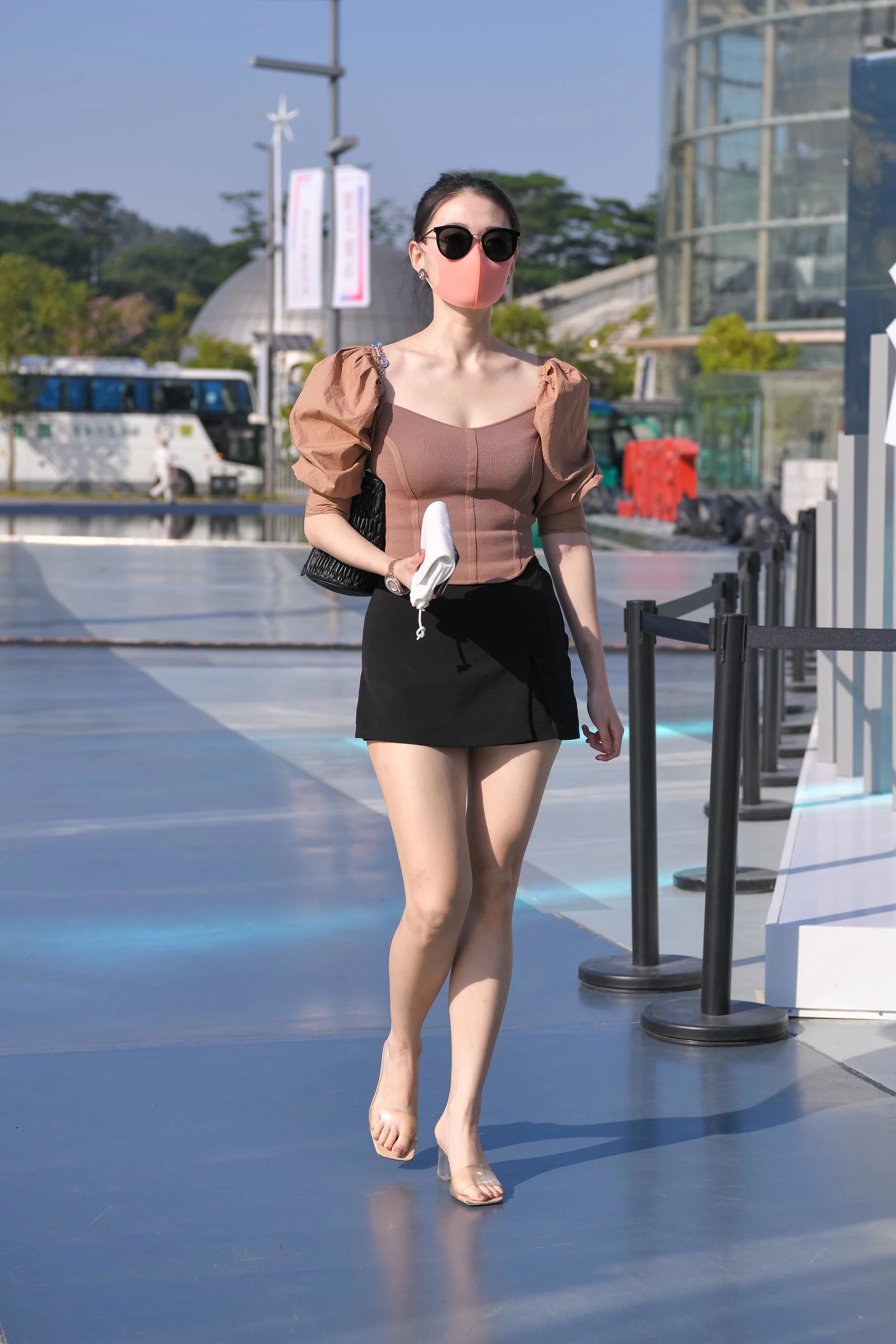  街拍鸭,魔镜街拍,,美女,街拍,写真套图,Sexy Asian Girls Feet