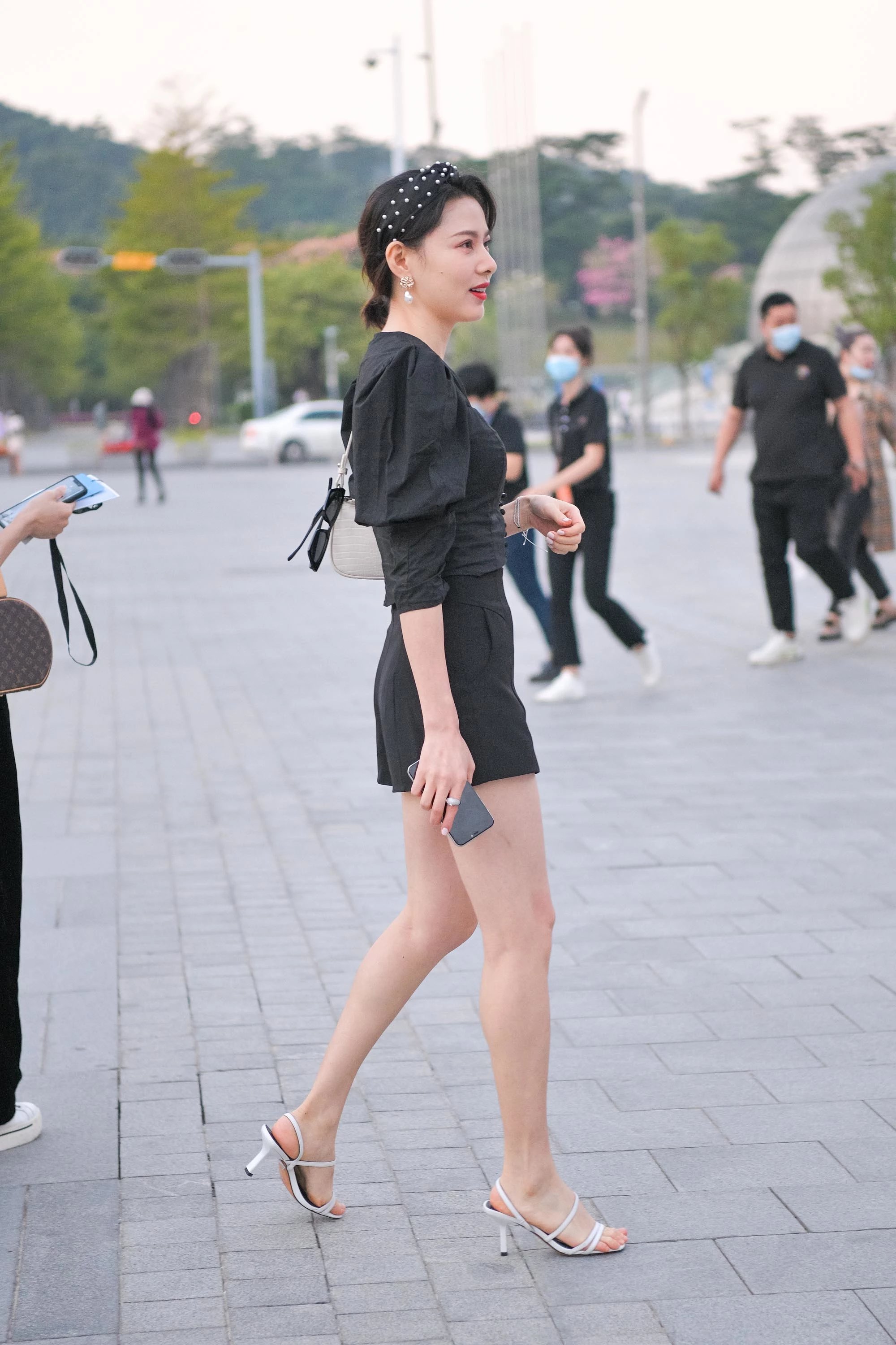  魔镜街拍,,美女,街拍,写真套图,Yoko宅夏