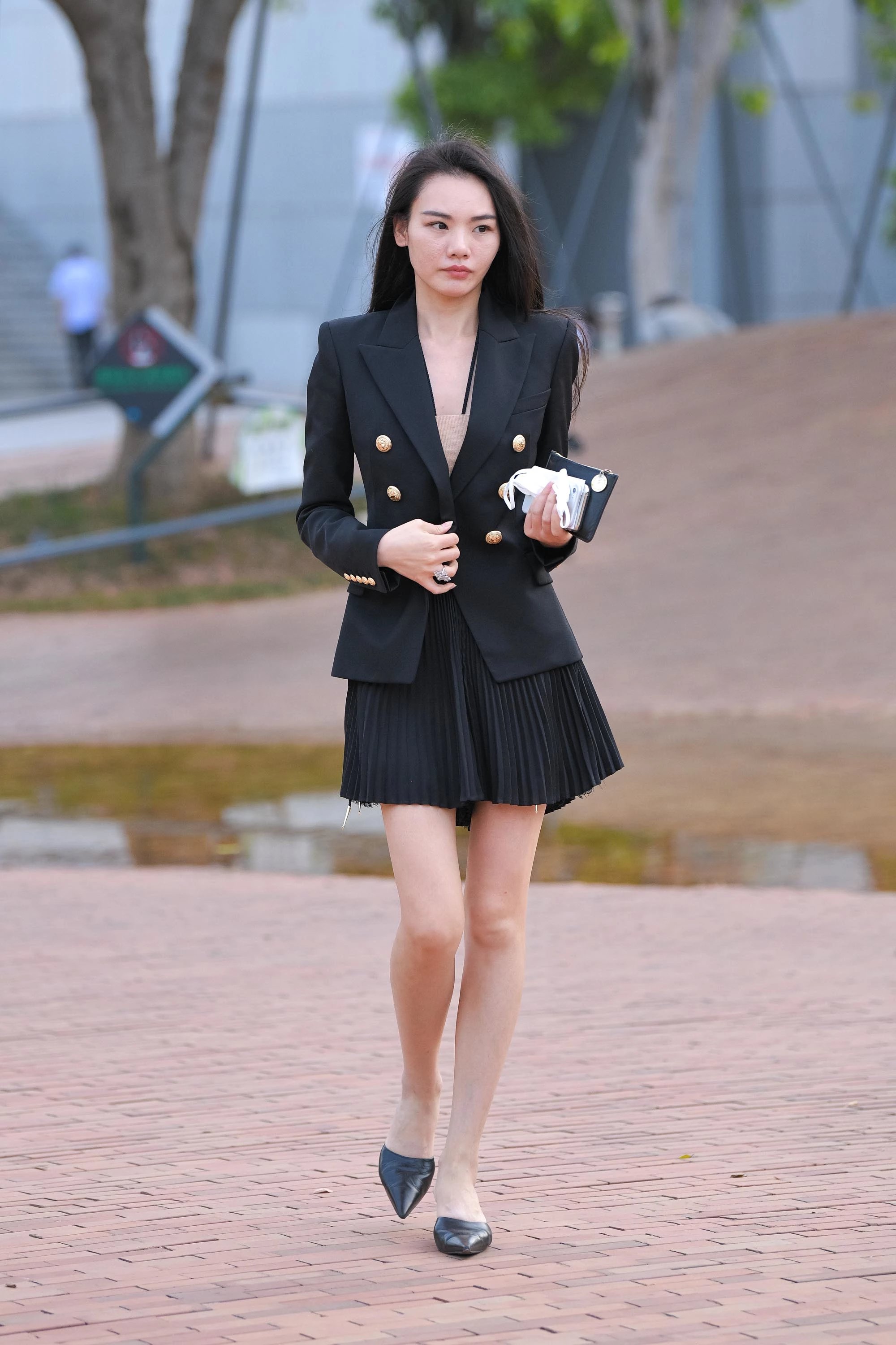  魔镜街拍,裙装,美女,街拍,写真套图,喵糖映画