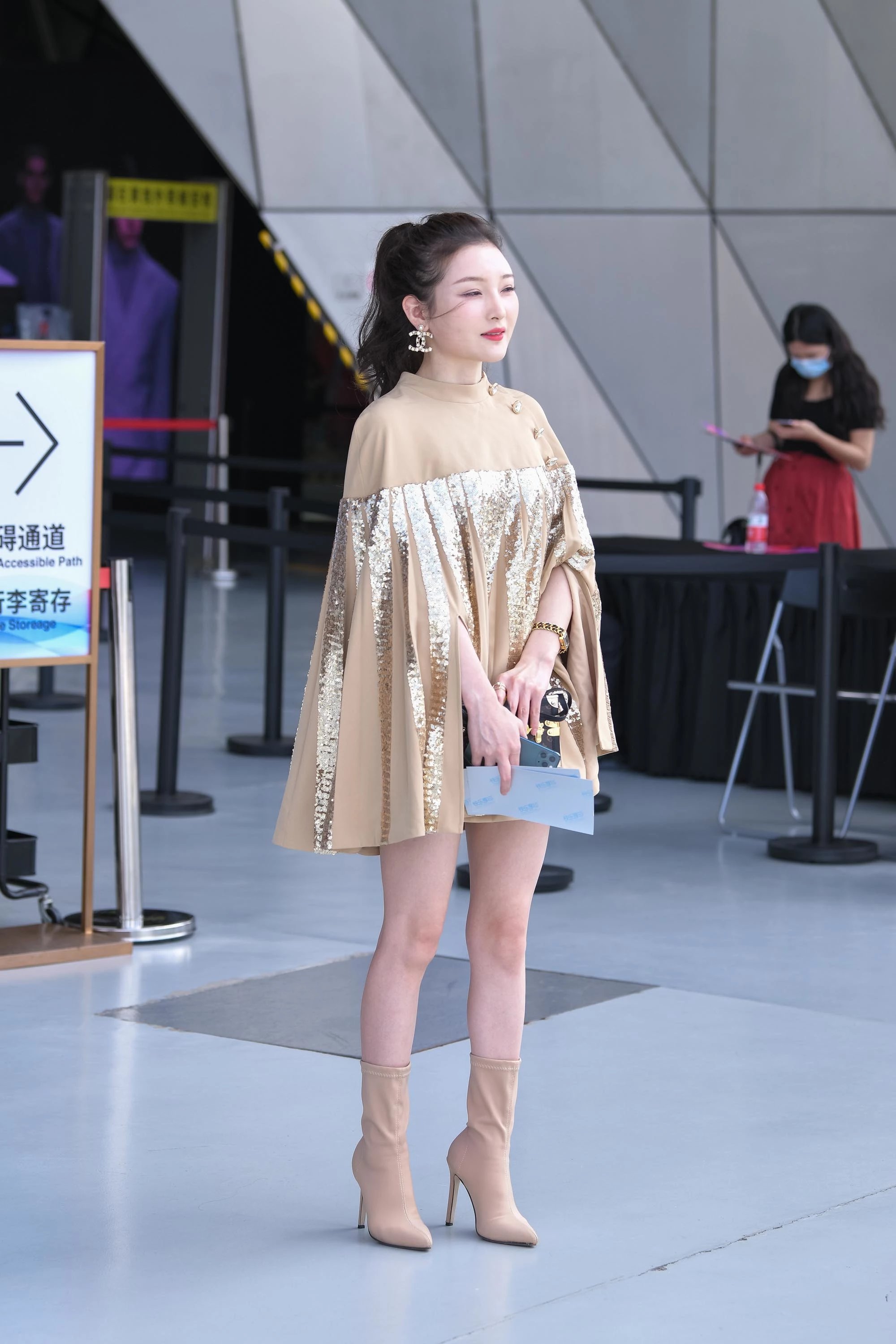 【J4811】短裙短靴