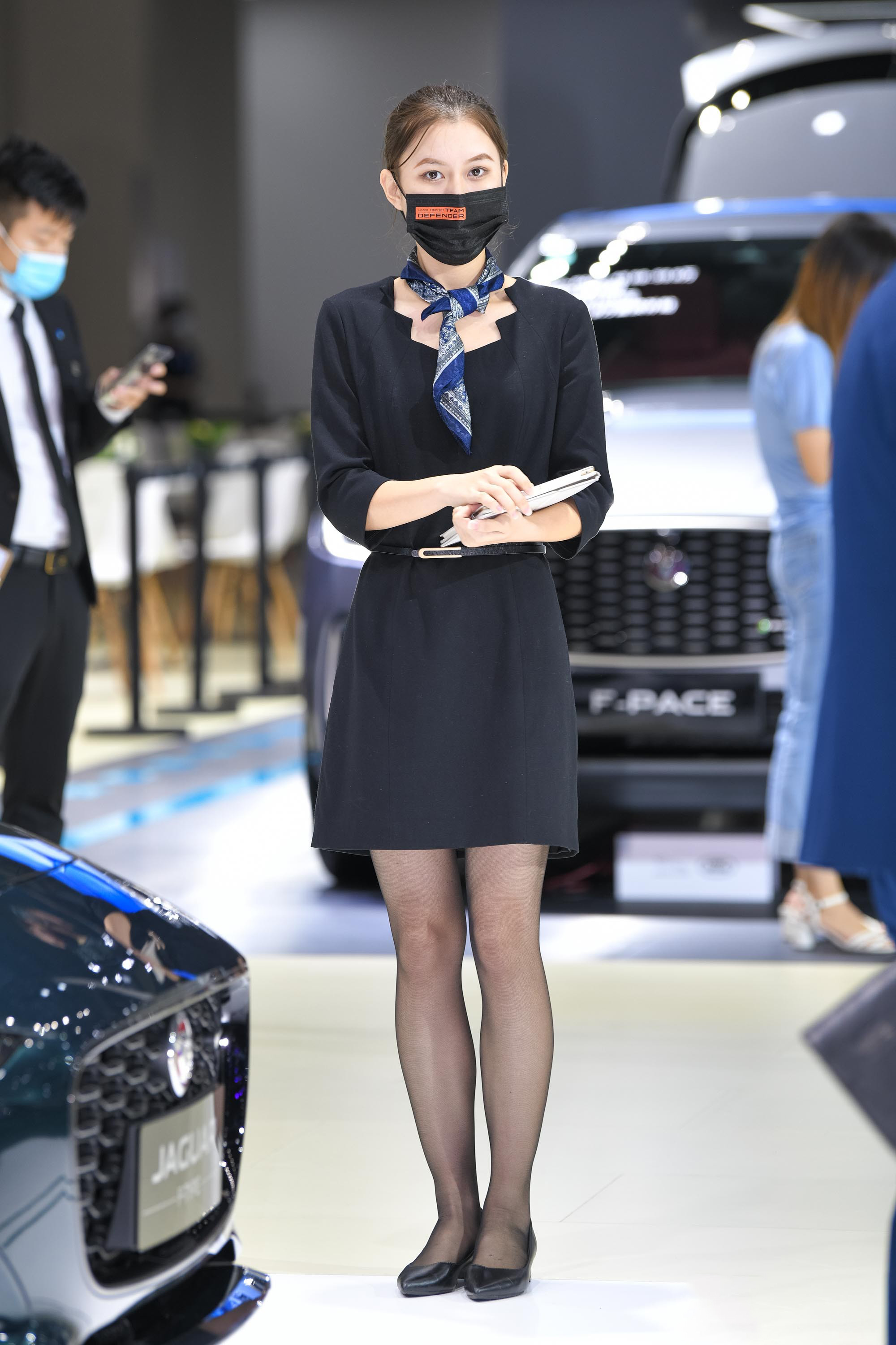  魔镜街拍,丝袜,裙装,展会,美女,街拍,写真套图,面饼仙儿