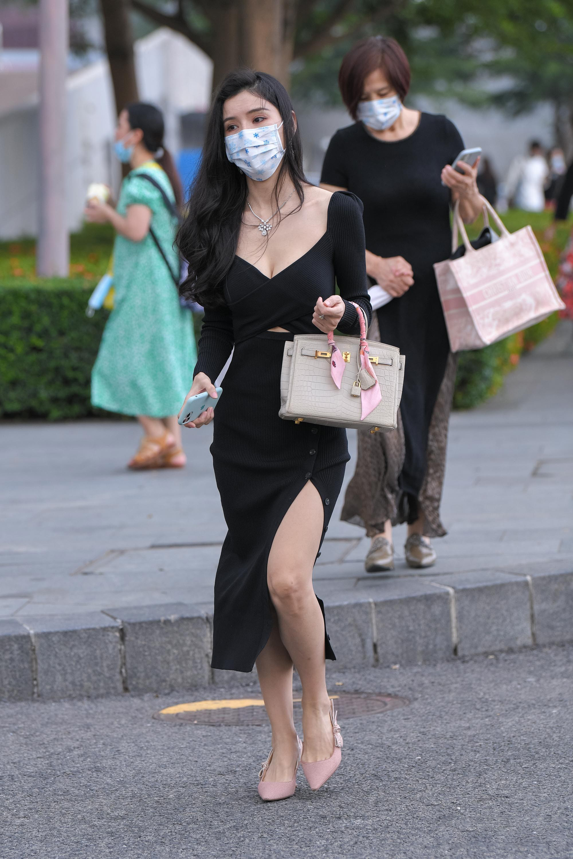  魔镜街拍,裙装,美女,街拍,写真套图,RuiSG瑞丝馆