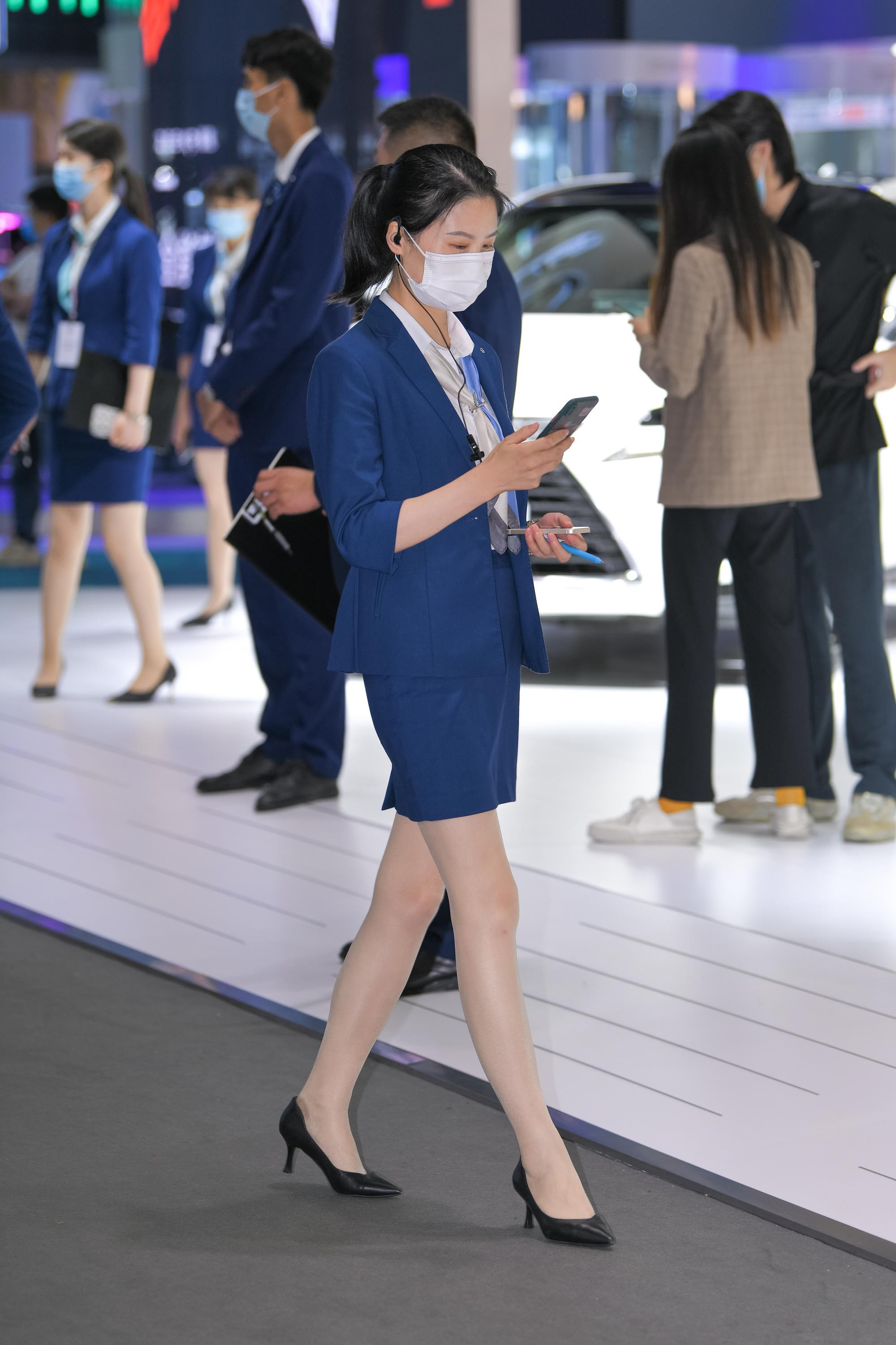  魔镜街拍,丝袜,裙装,展会,人妻,街拍,写真套图,北之北