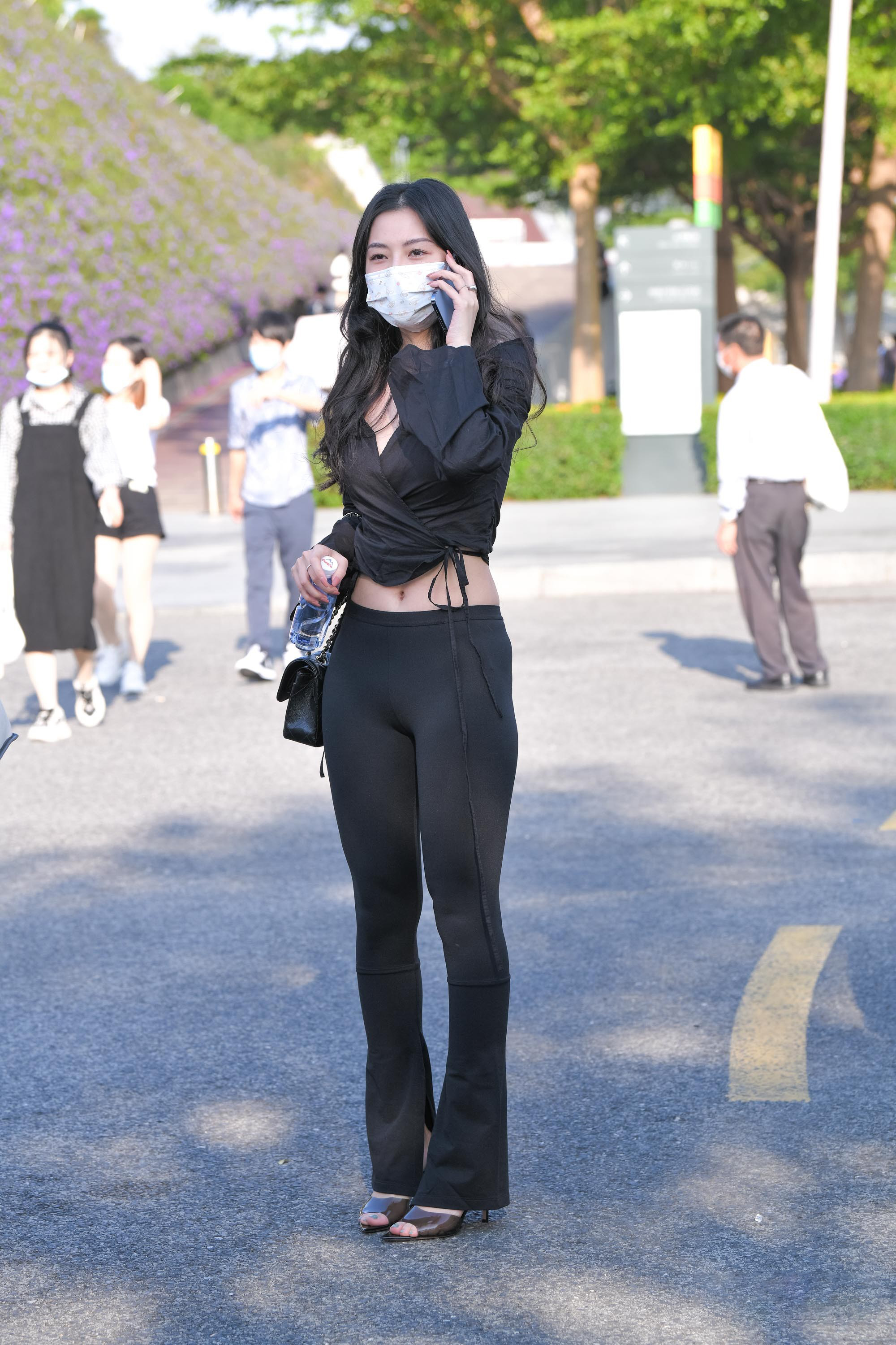  魔镜街拍,,美女,街拍,写真套图,QingDouKe青豆客