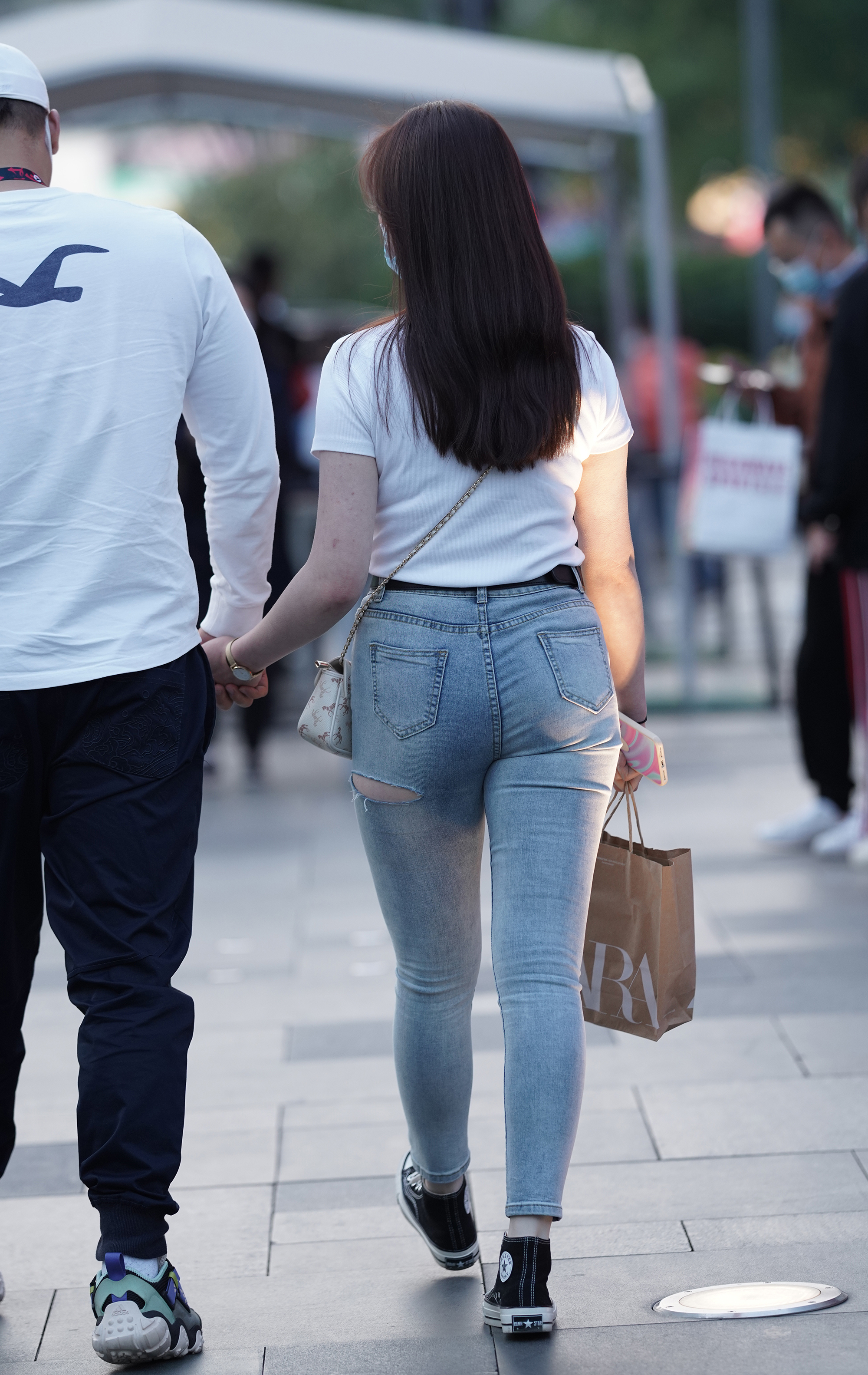  街拍鸭,魔镜街拍,街拍第一站,,熟女,街拍,写真套图,面饼仙儿