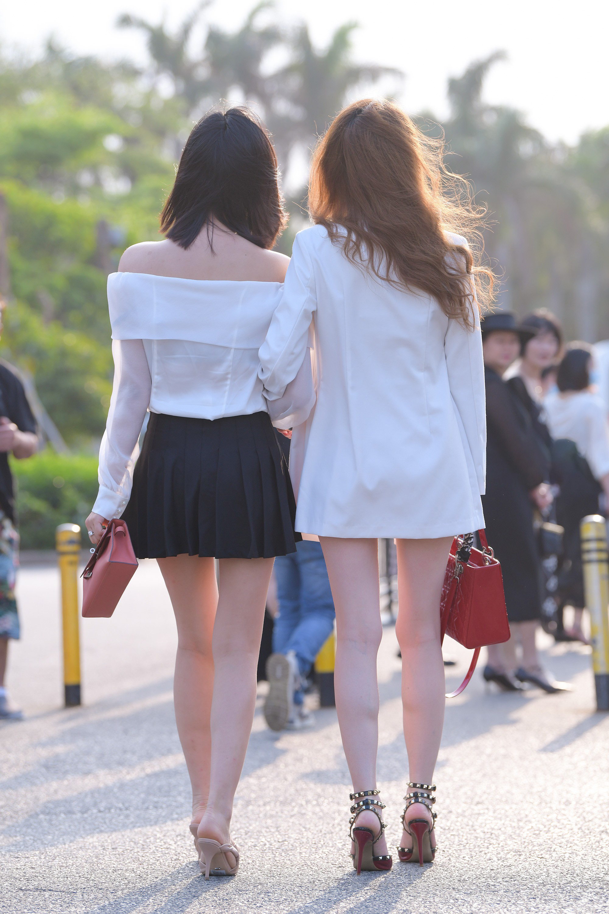  魔镜街拍,裙装,熟女,街拍,写真套图,许岚(叁月life)