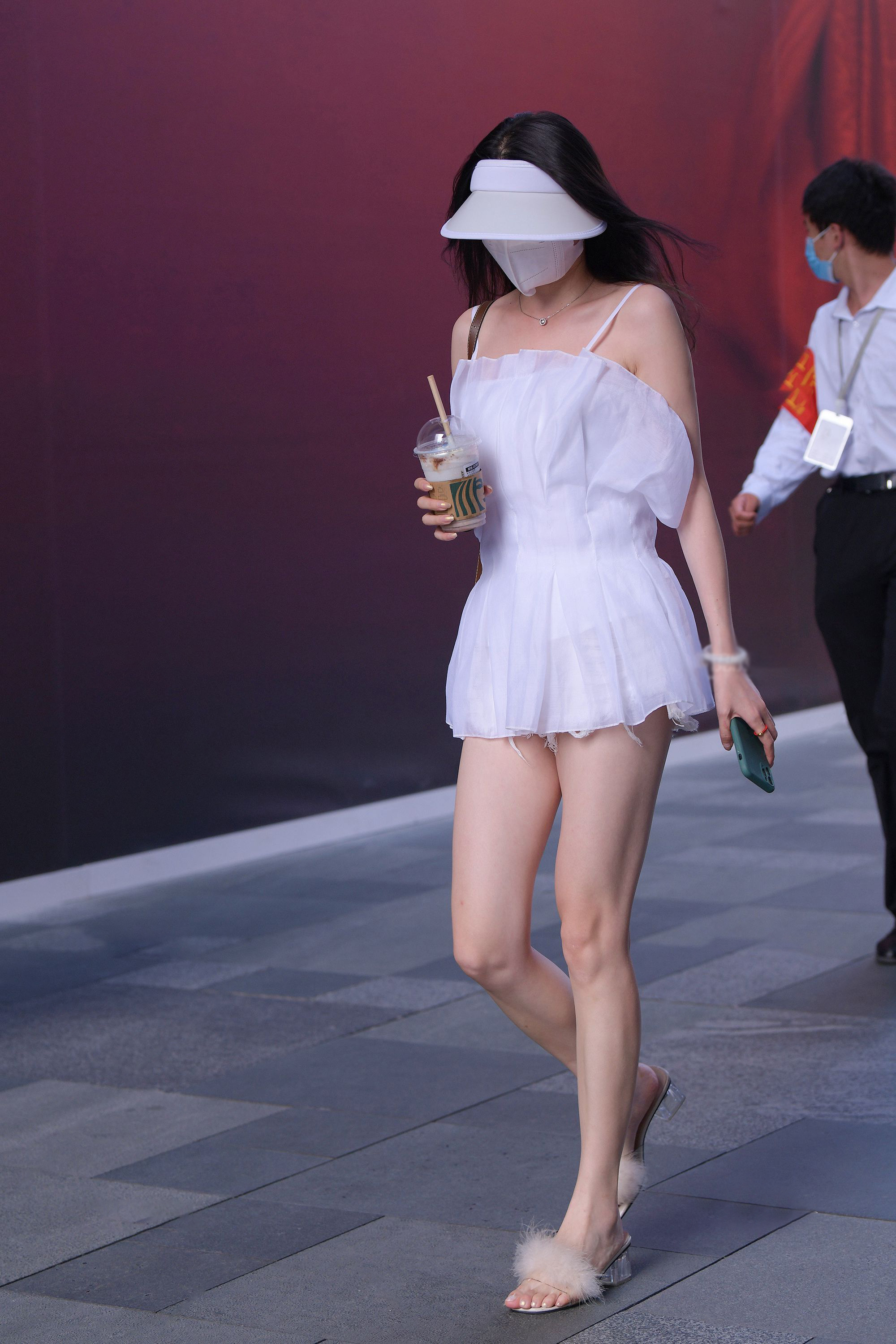  魔镜街拍,热裤,人妻,街拍,写真套图,MSLASS梦丝女神