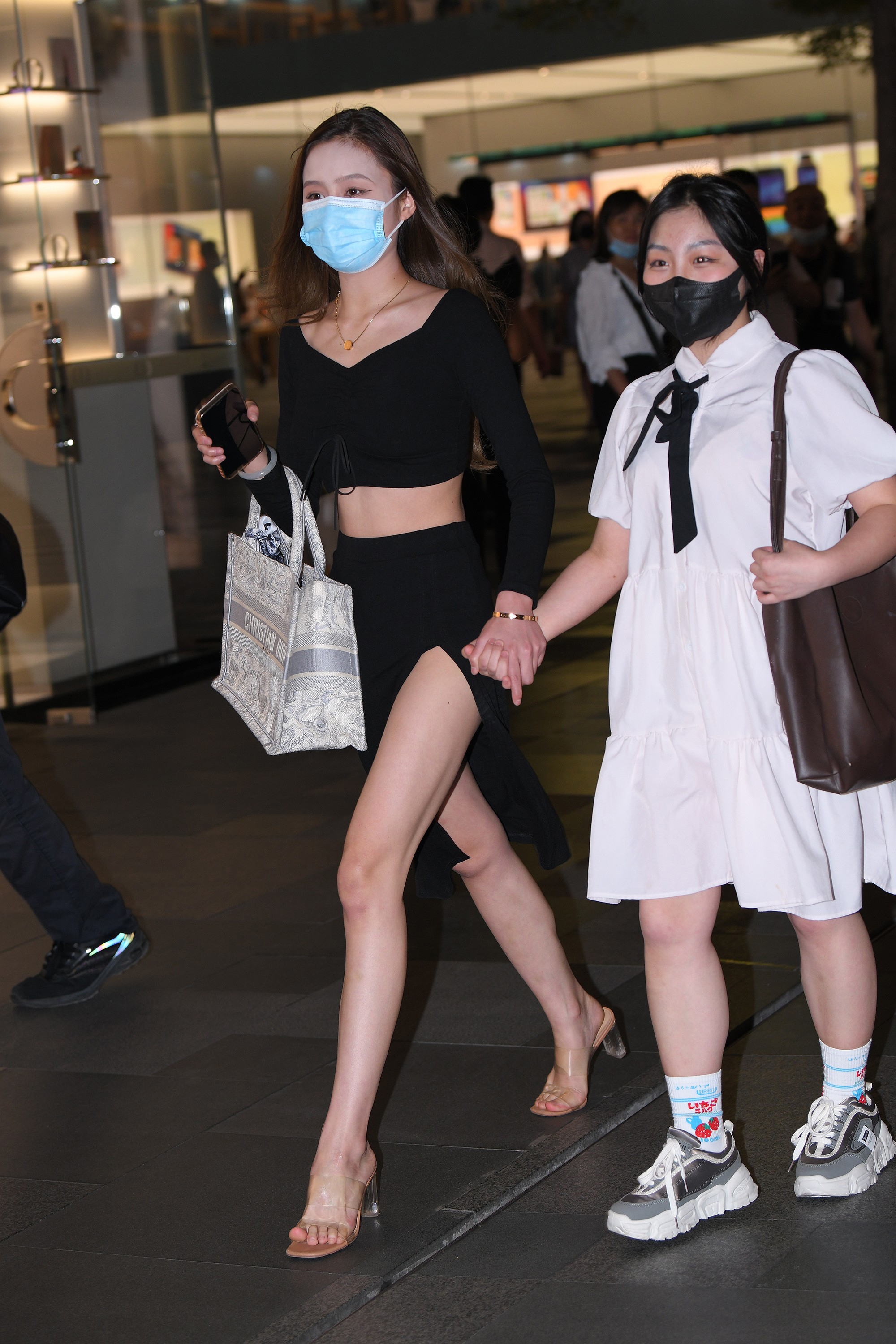  魔镜街拍,裙装,熟女,街拍,写真套图,Tukmo兔几盟