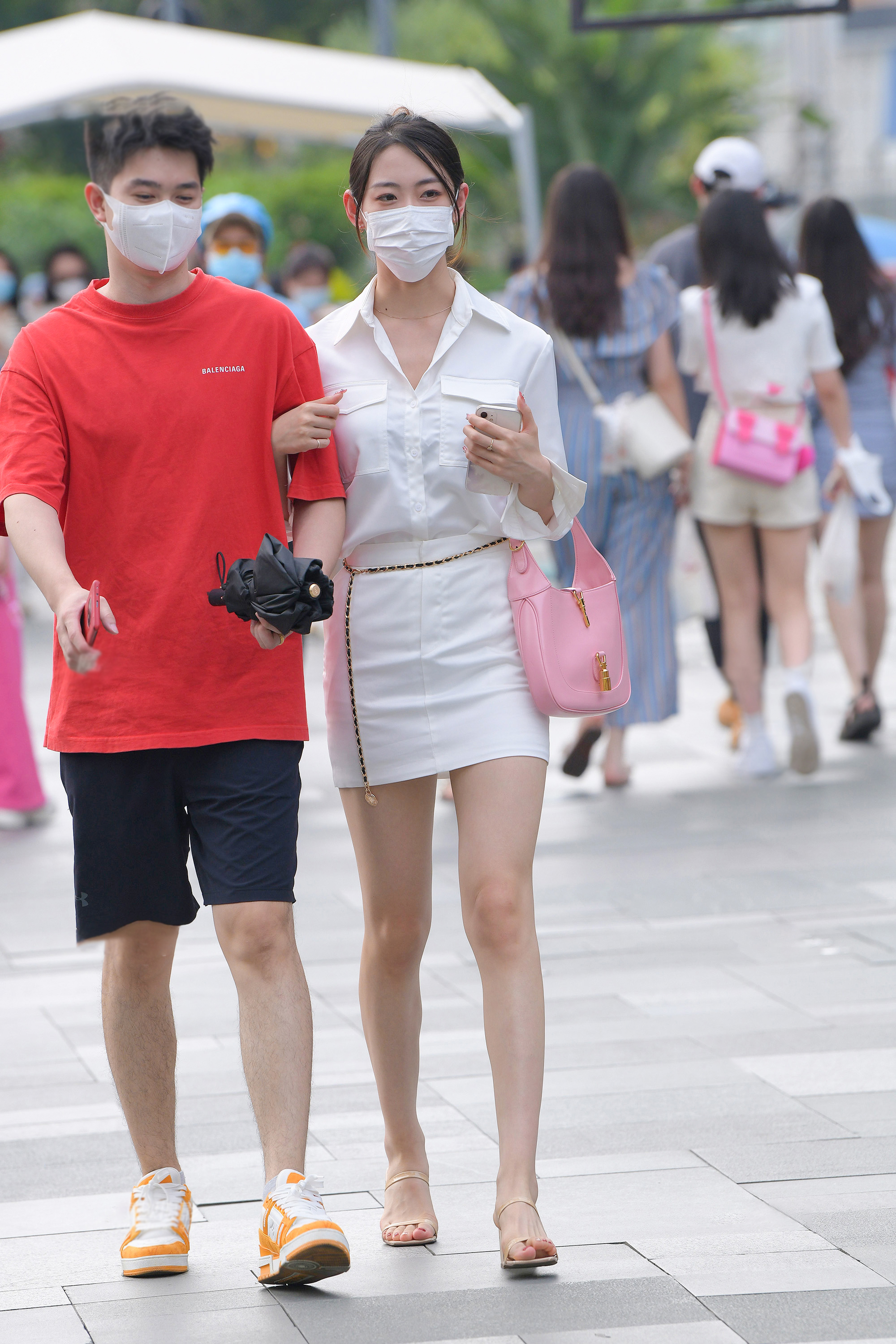  魔镜街拍,裙装,熟女,街拍,写真套图,XINGYAN星颜社