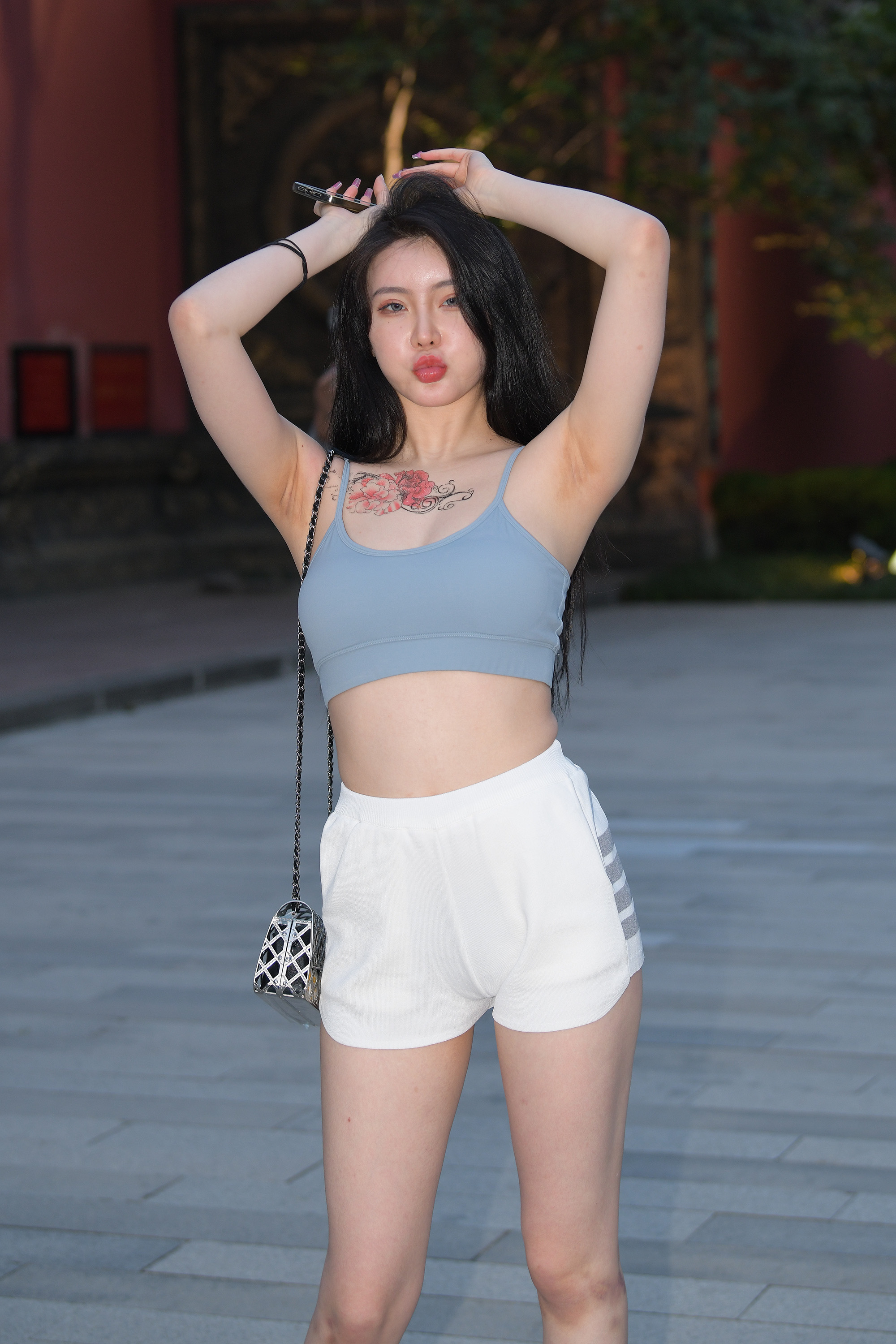 图片[2]-J5119 性感大白腿美女-KHL.CC-快活林