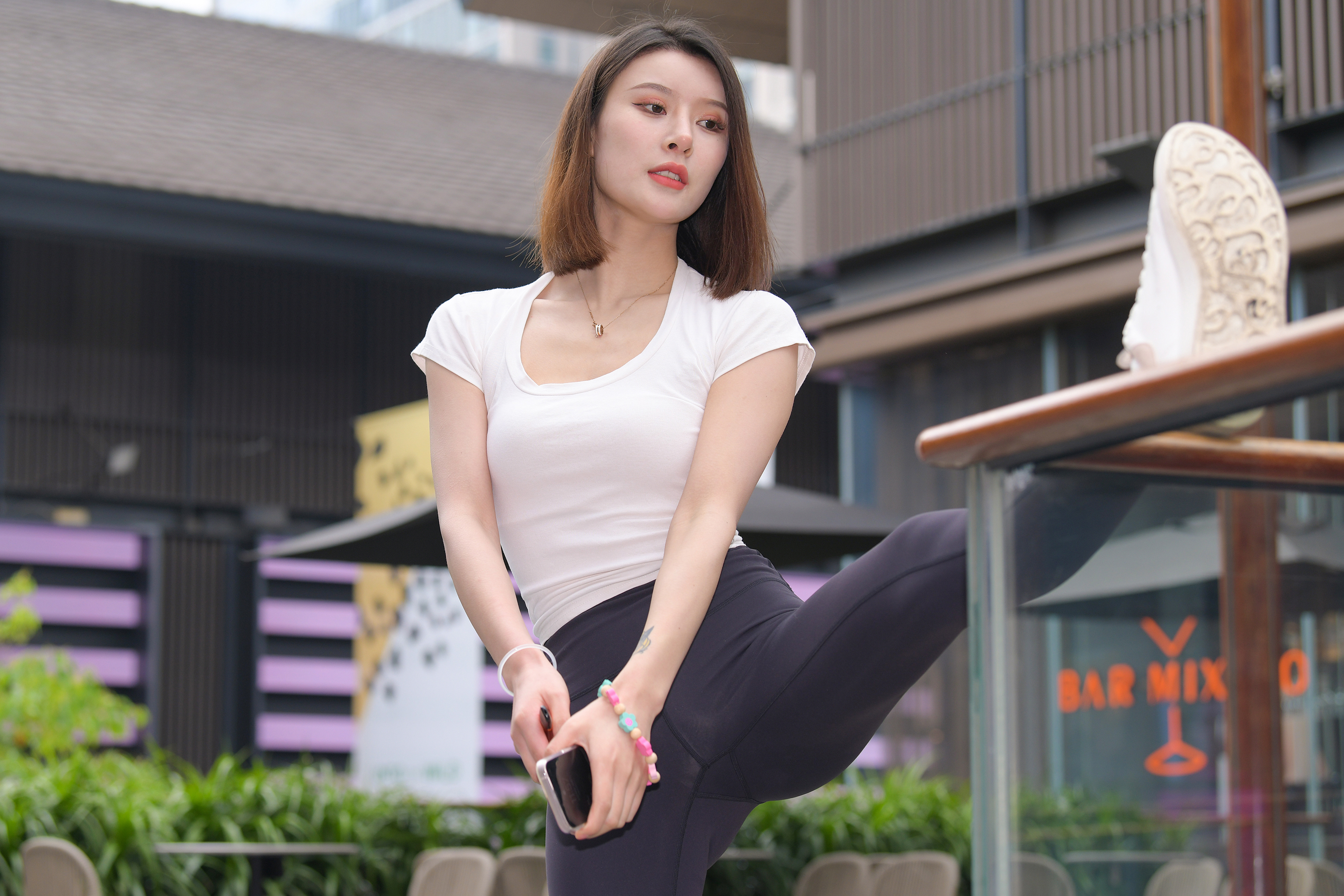图片[16]-★视频+套图★ M830 黑色瑜伽裤美女（纯享版）22G 梦琪-KHL.CC-快活林