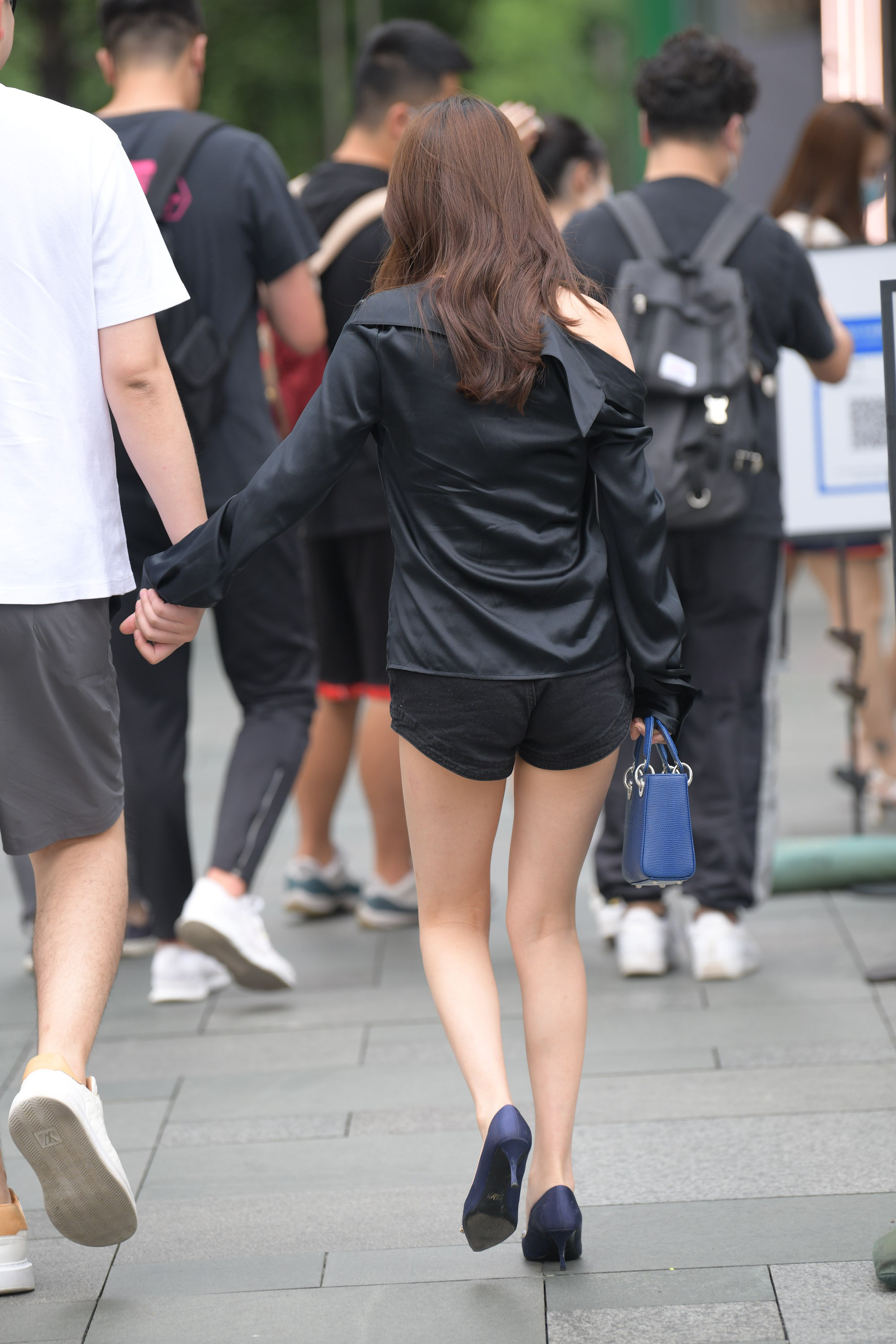  魔镜街拍,热裤,美女,街拍,写真套图,LISS丽丝映像