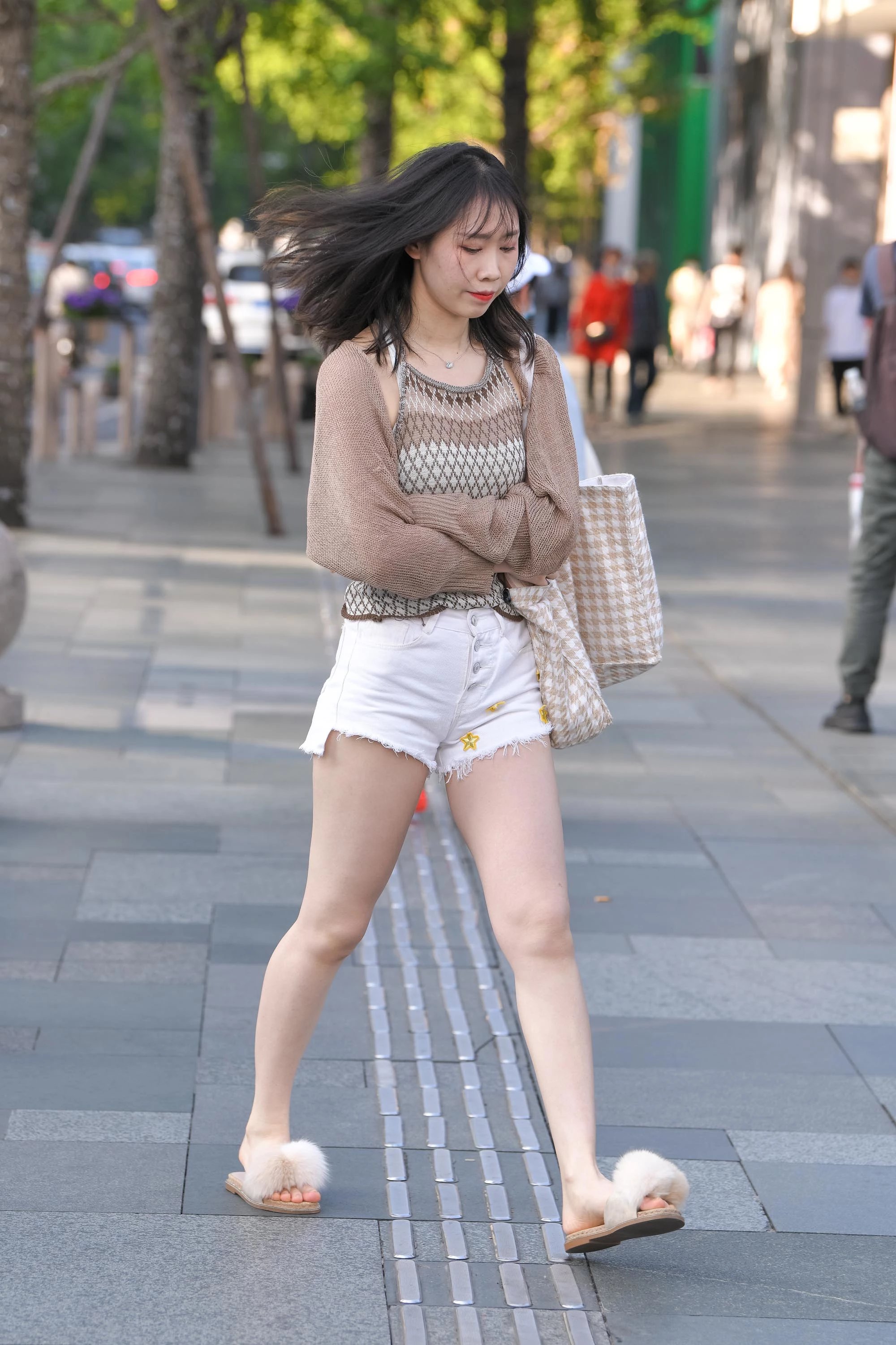  魔镜街拍,热裤,熟女,街拍,写真套图,ISHOW爱秀